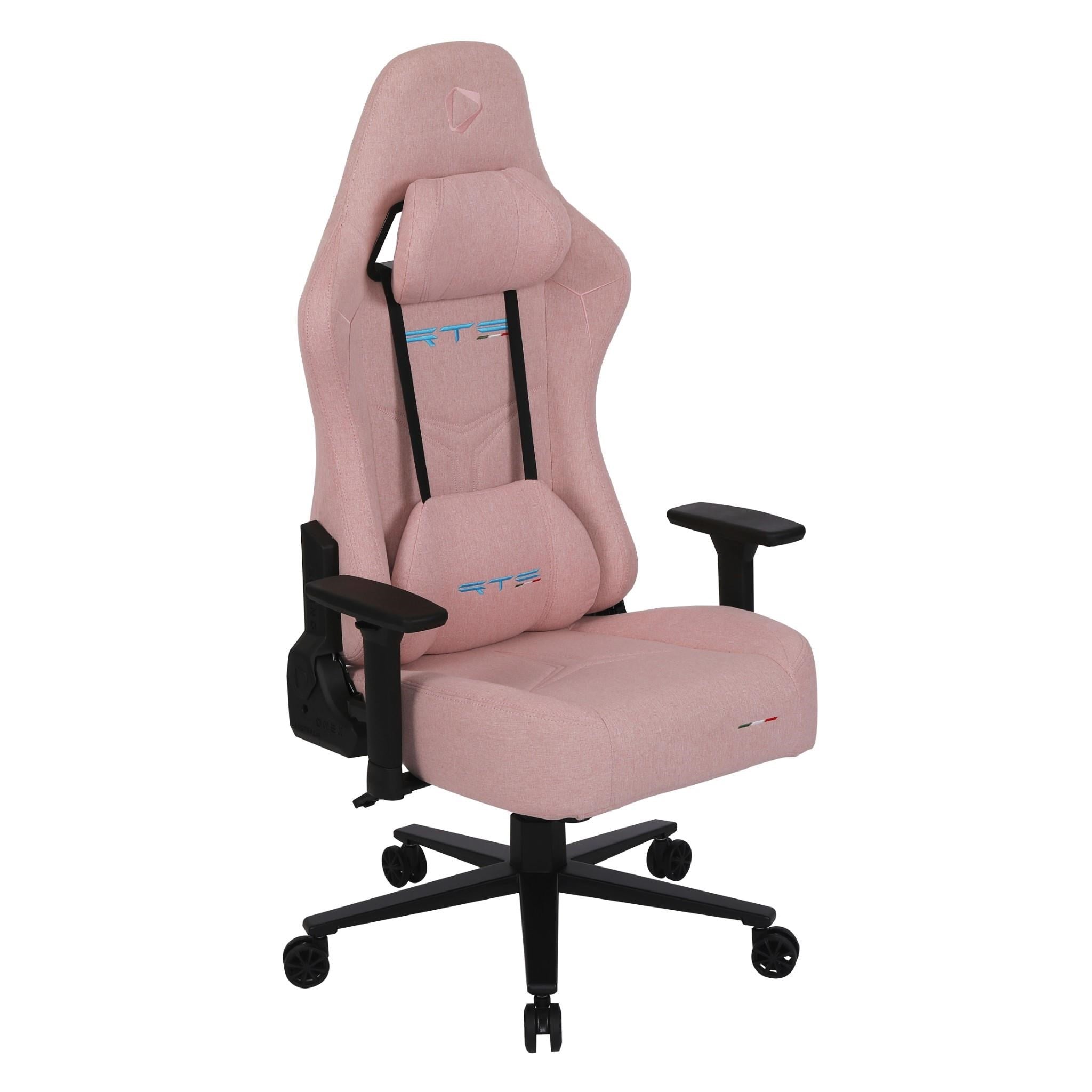 ONEX RTC Embrace Large Fabric Gaming Chair (Pink)