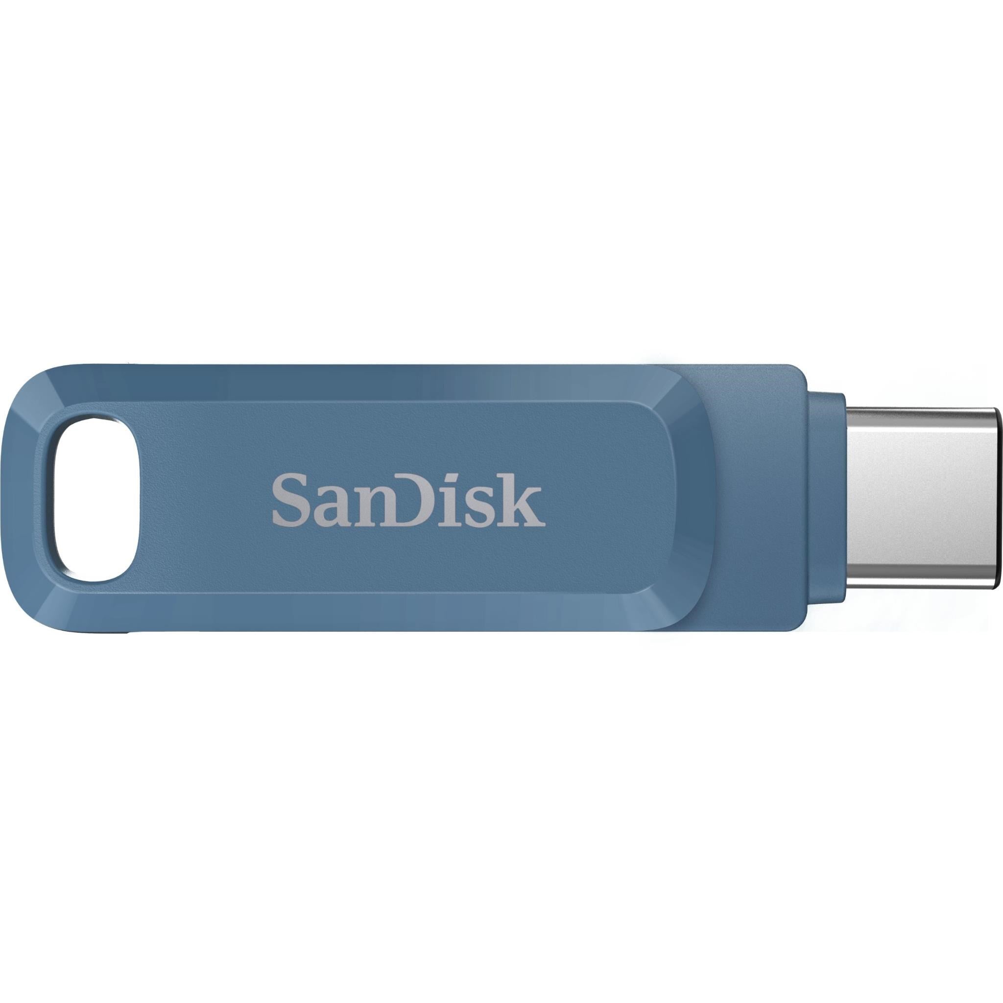SanDisk Ultra Dual Drive Go USB Type C 256GB Flash Drive(Blue)