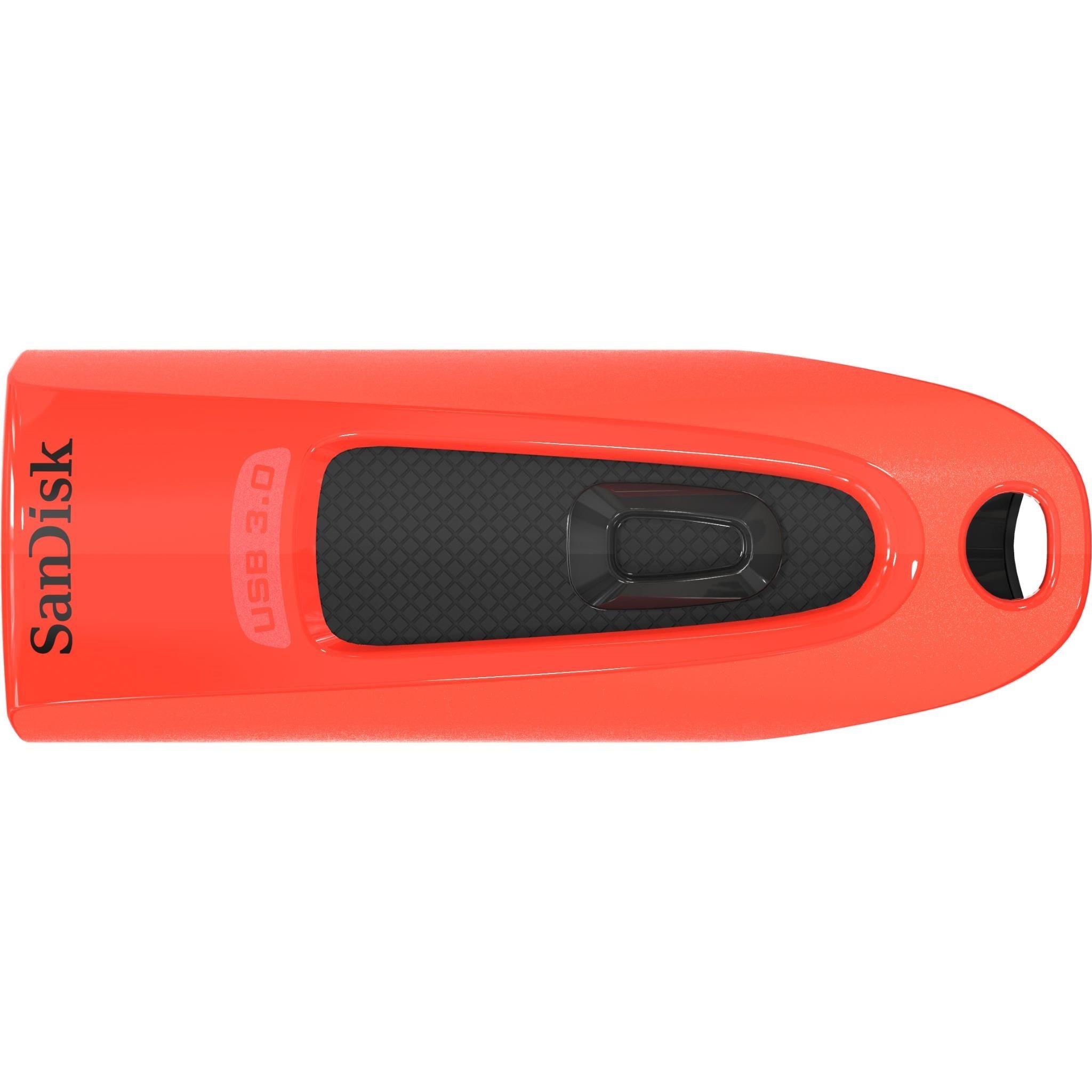 SanDisk Ultra USB 32GB 3.0 Flash Drive (Red)