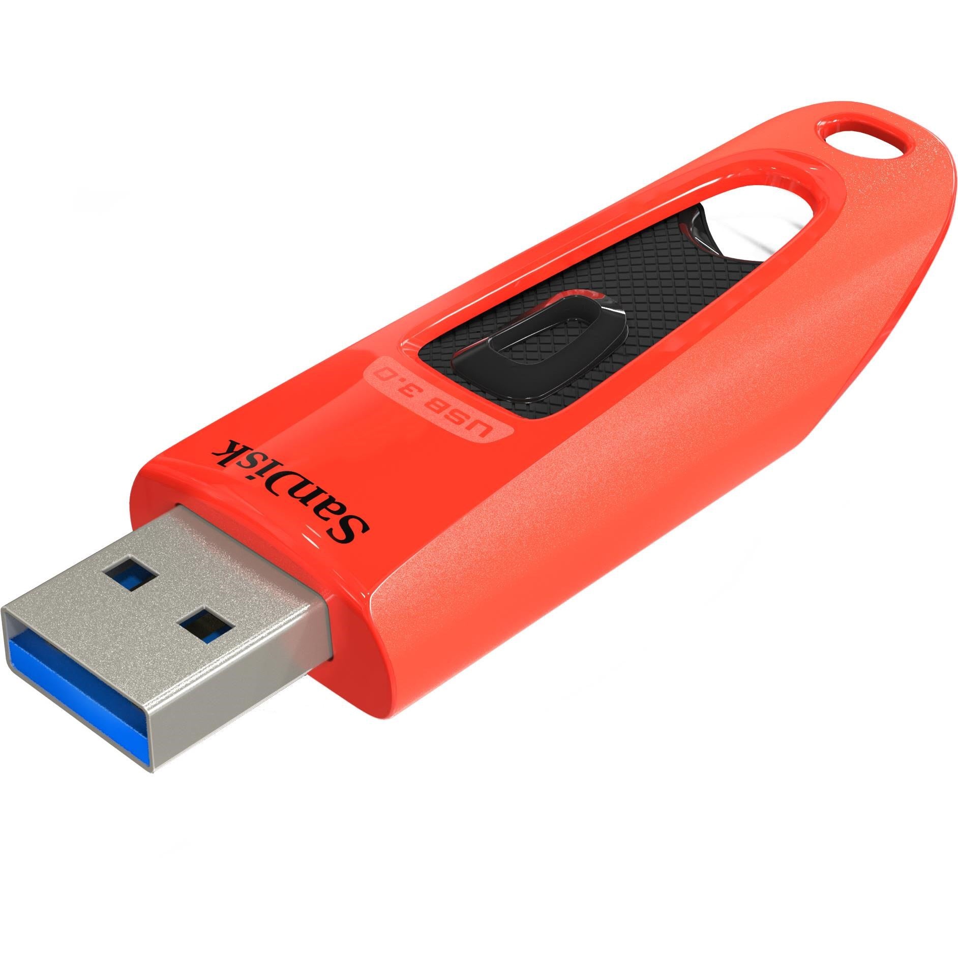 SanDisk Ultra USB 32GB 3.0 Flash Drive (Red)