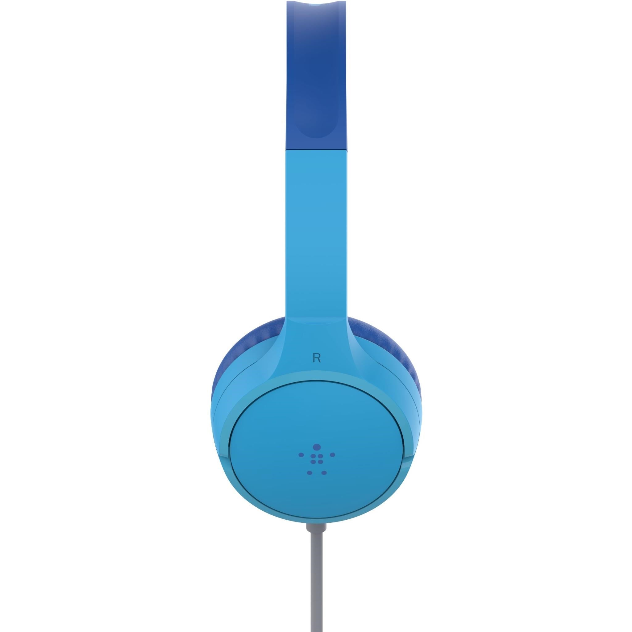 Belkin SOUNDFORM Mini Wired On-Ear Headphones for Kids (Blue)
