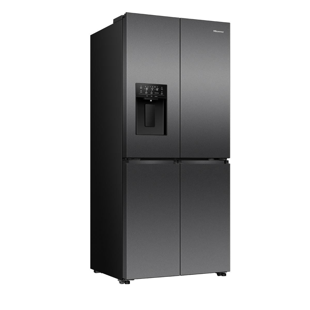 Hisense HRCD483TBW 483L French Door Fridge (Black Steel)