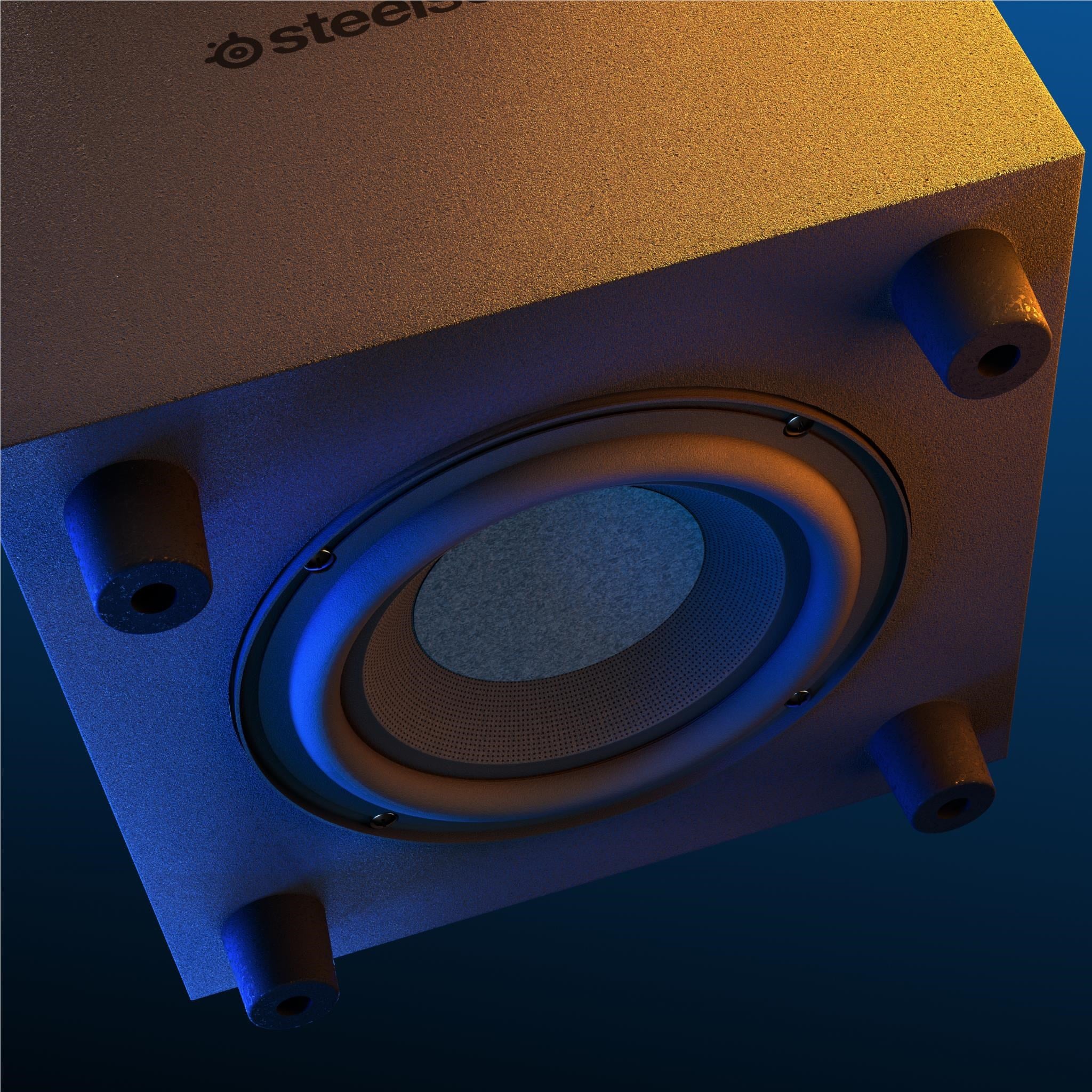 SteelSeries Arena 7 Immersive 2.1 Gaming Speaker System with Reactive Illumination
