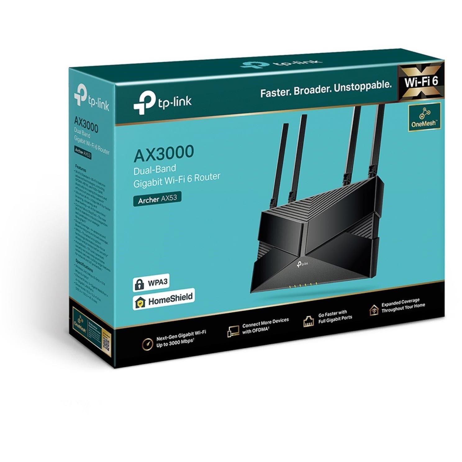 TP-Link AX3000 Gigabit Wi-Fi 6 Router