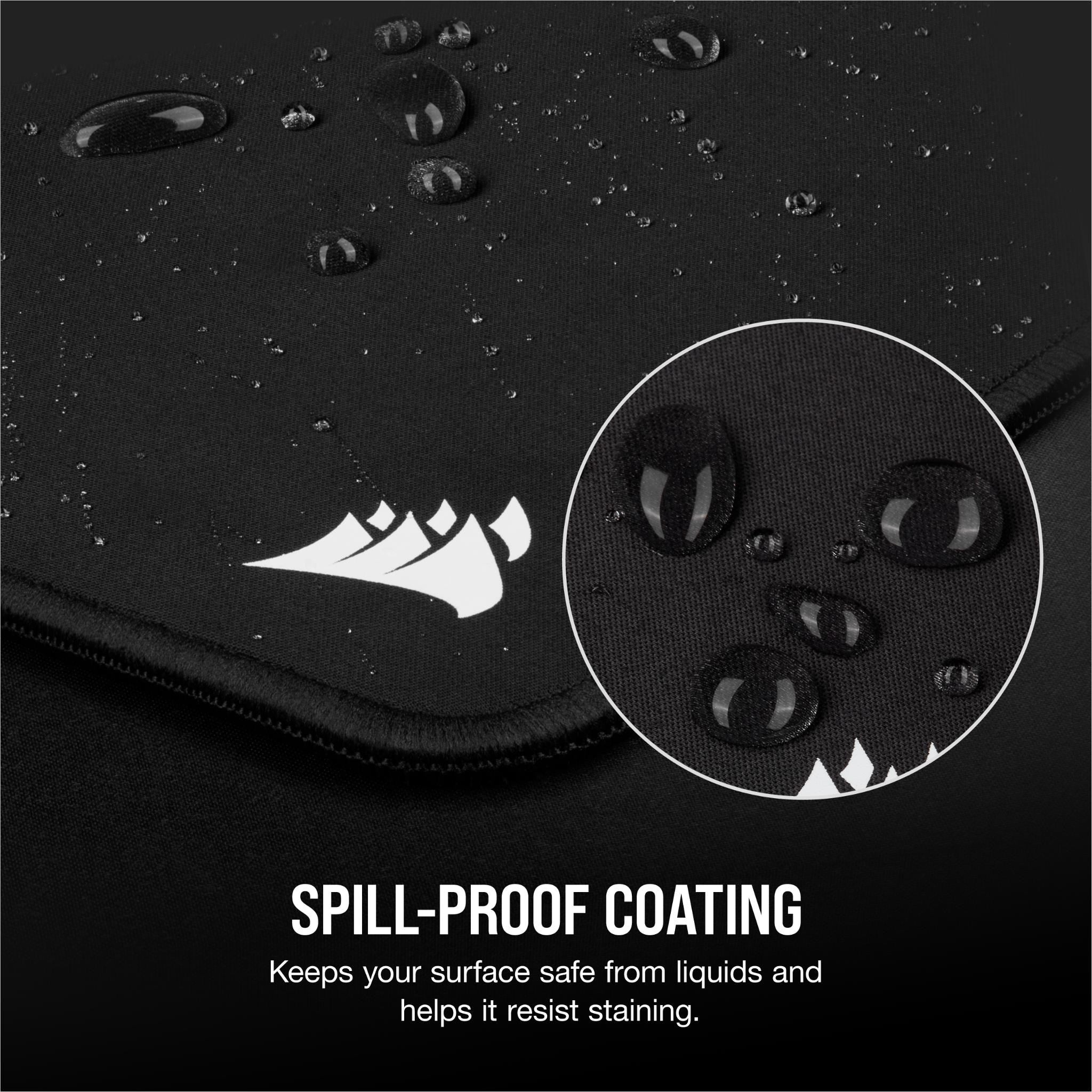 Corsair MM350 PRO Premium Spill-Proof Cloth Gaming Mouse Pad Extended XL (Black)