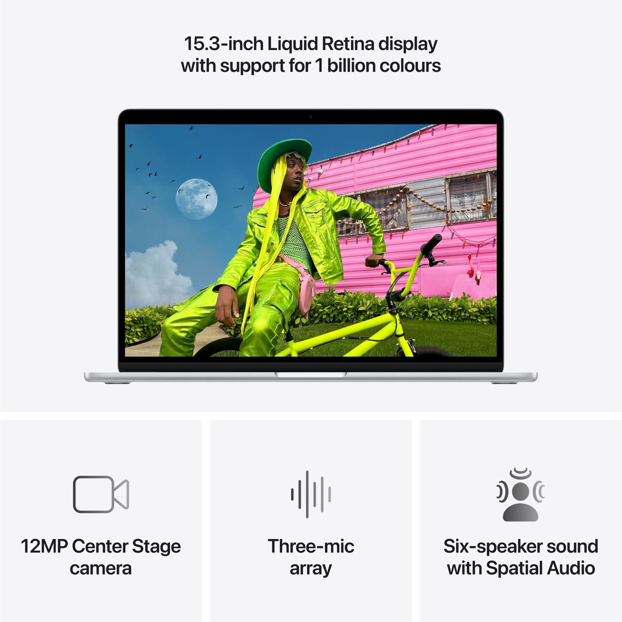 Apple MacBook Air 15-inch with M5 Chip. 1TB/24GB (Silver)