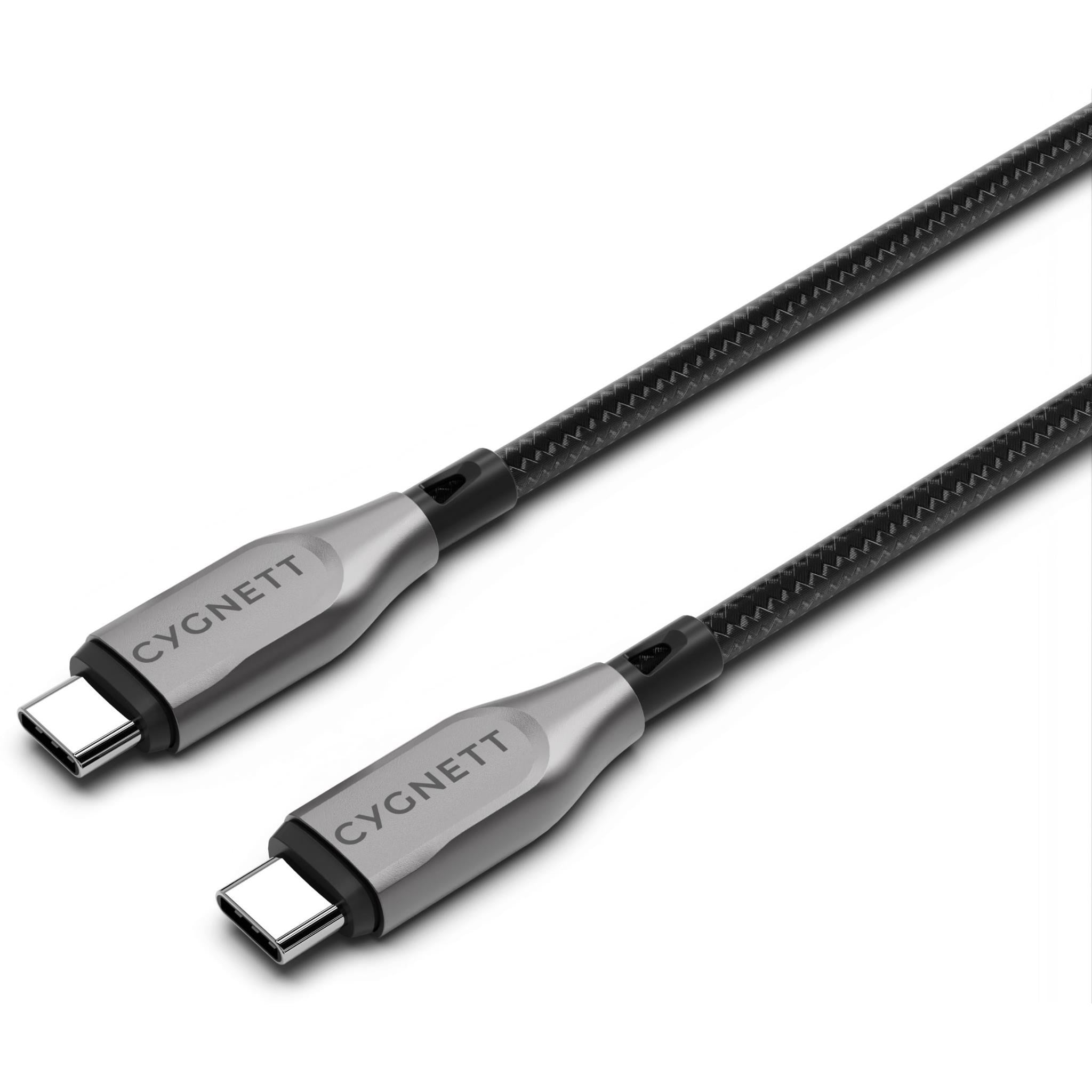Cygnett Armoured USB-C to USB-C Cable 1M (Black)