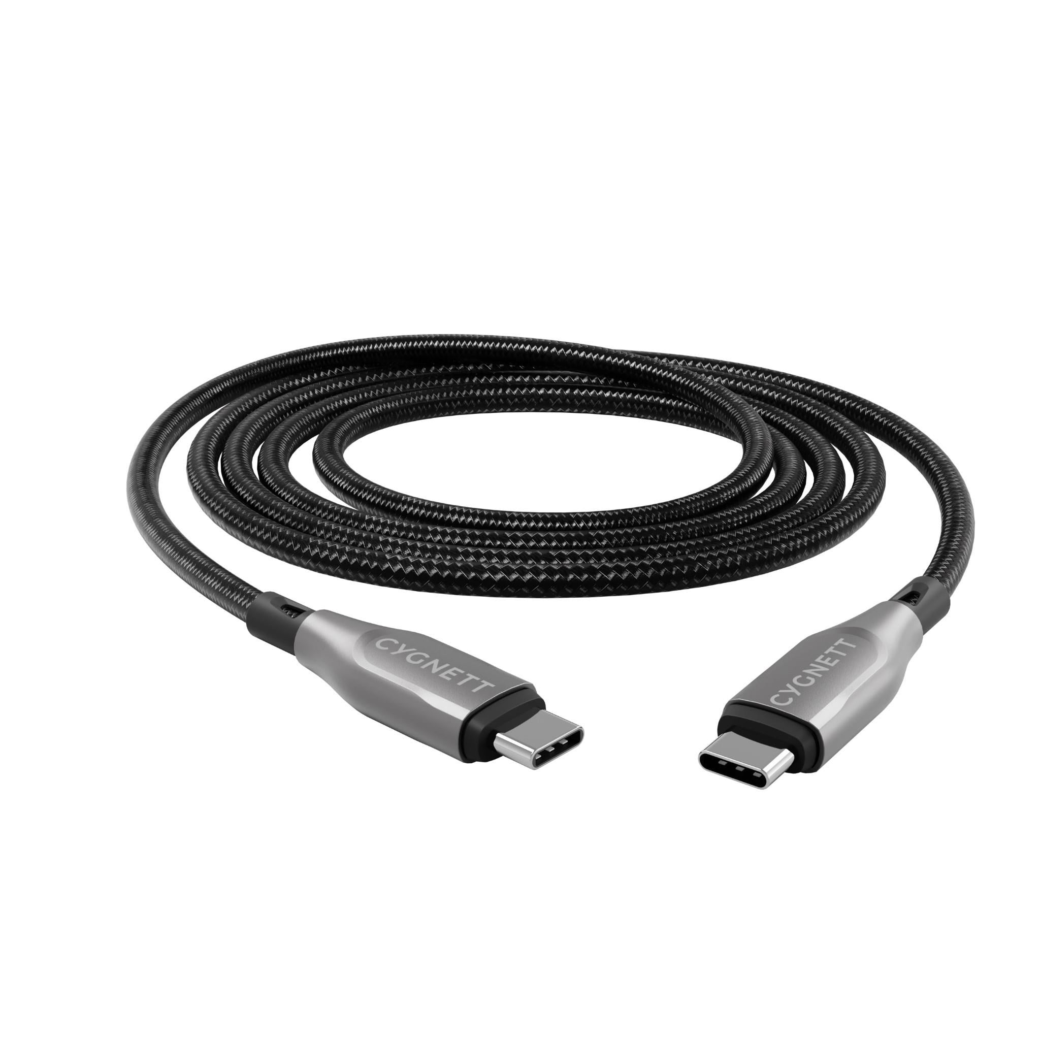 Cygnett Armoured USB-C to USB-C Cable 3M (Black)