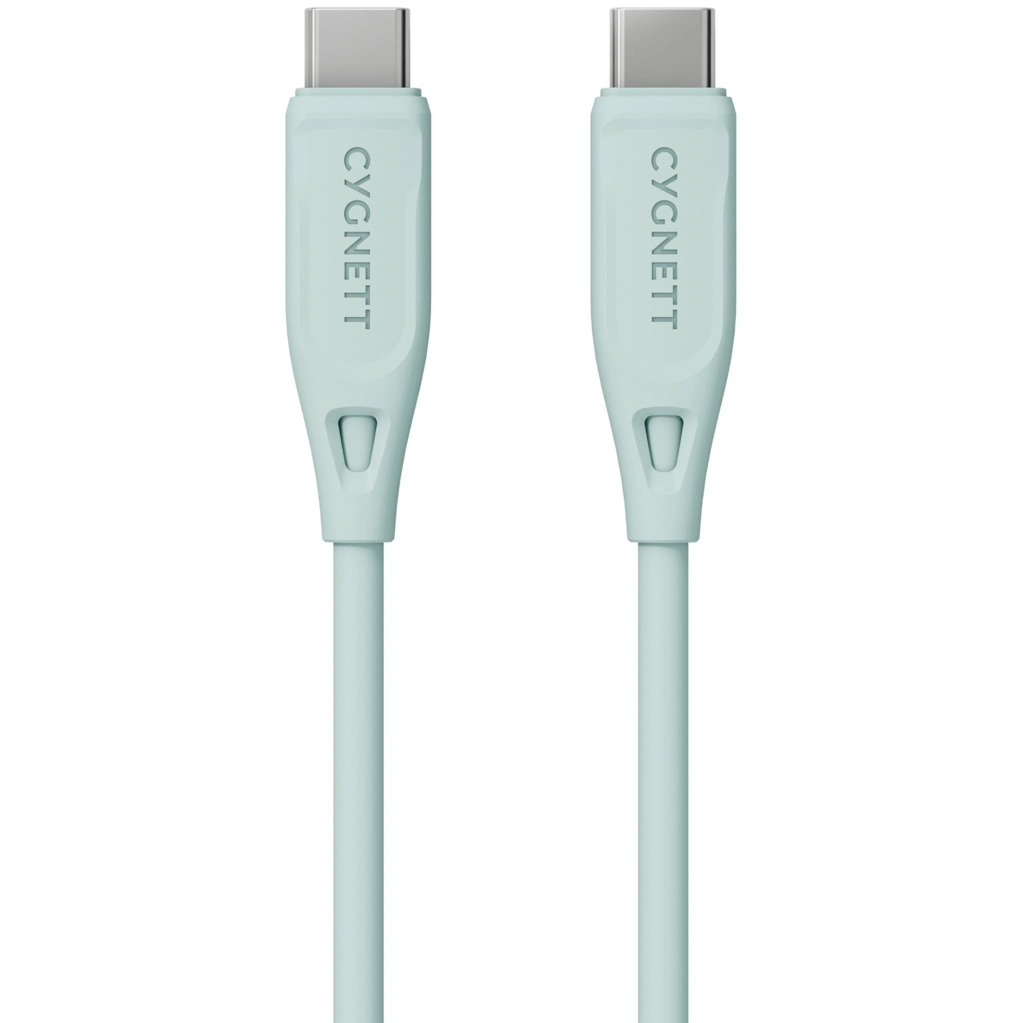 Cygnett Charge & Connect USB-C to USB-C 2.0 Cable V2 1.2m (Green)