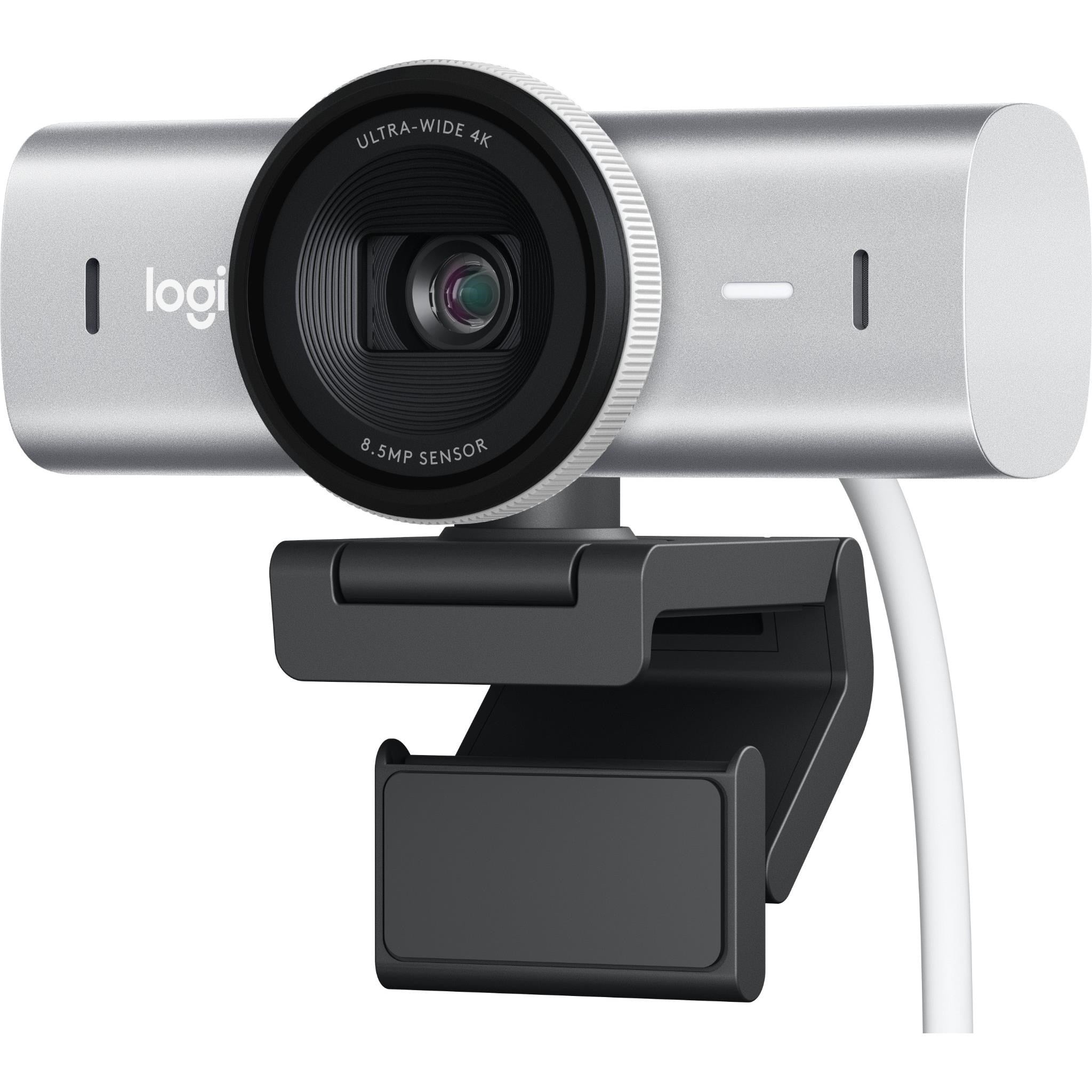 Logitech MX Brio 700 Ultra HD 4K Webcam (Pale Grey)