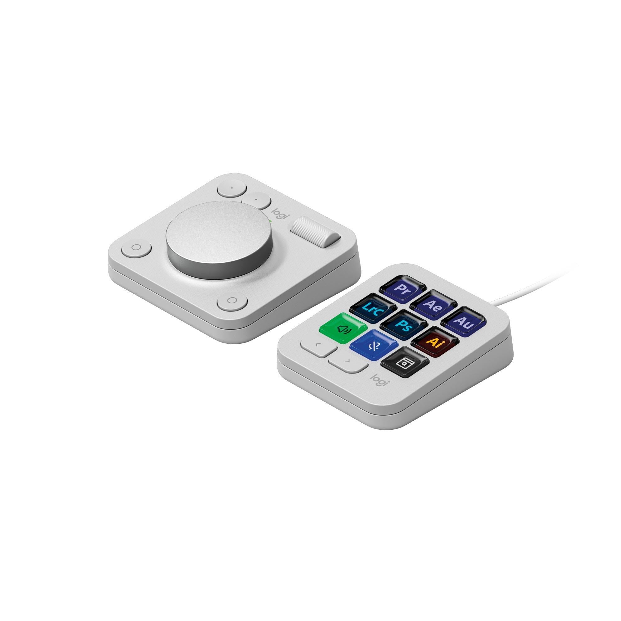 Logitech MX Creative Console (Pale Grey)