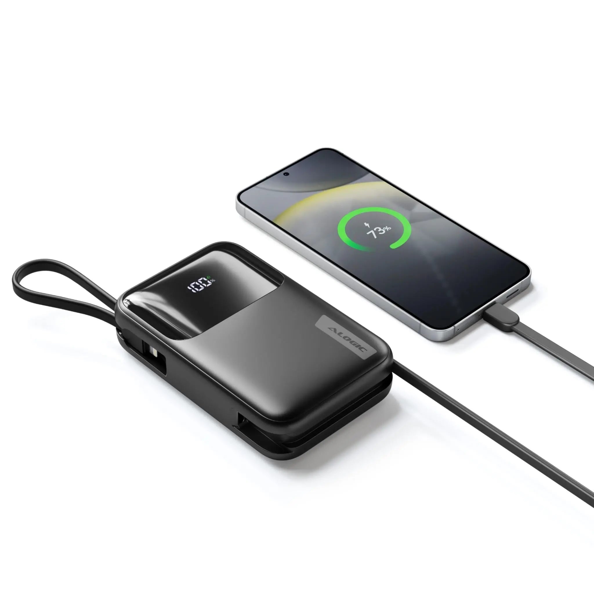 ALOGIC 20K 30W Tandem Powerbank with USB-C & Lighting (Black)