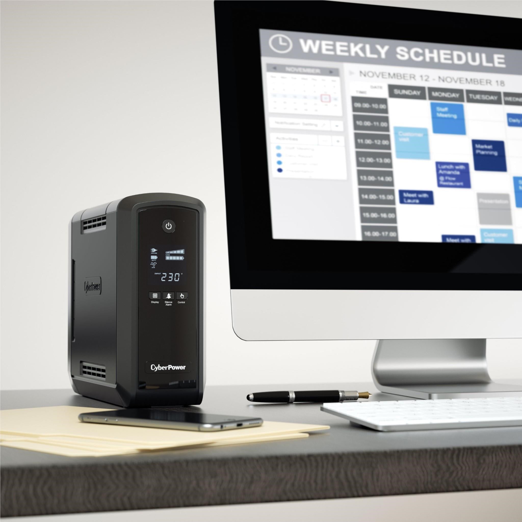 Cyberpower PFC SINEWAVE 900VA/540W Backup System