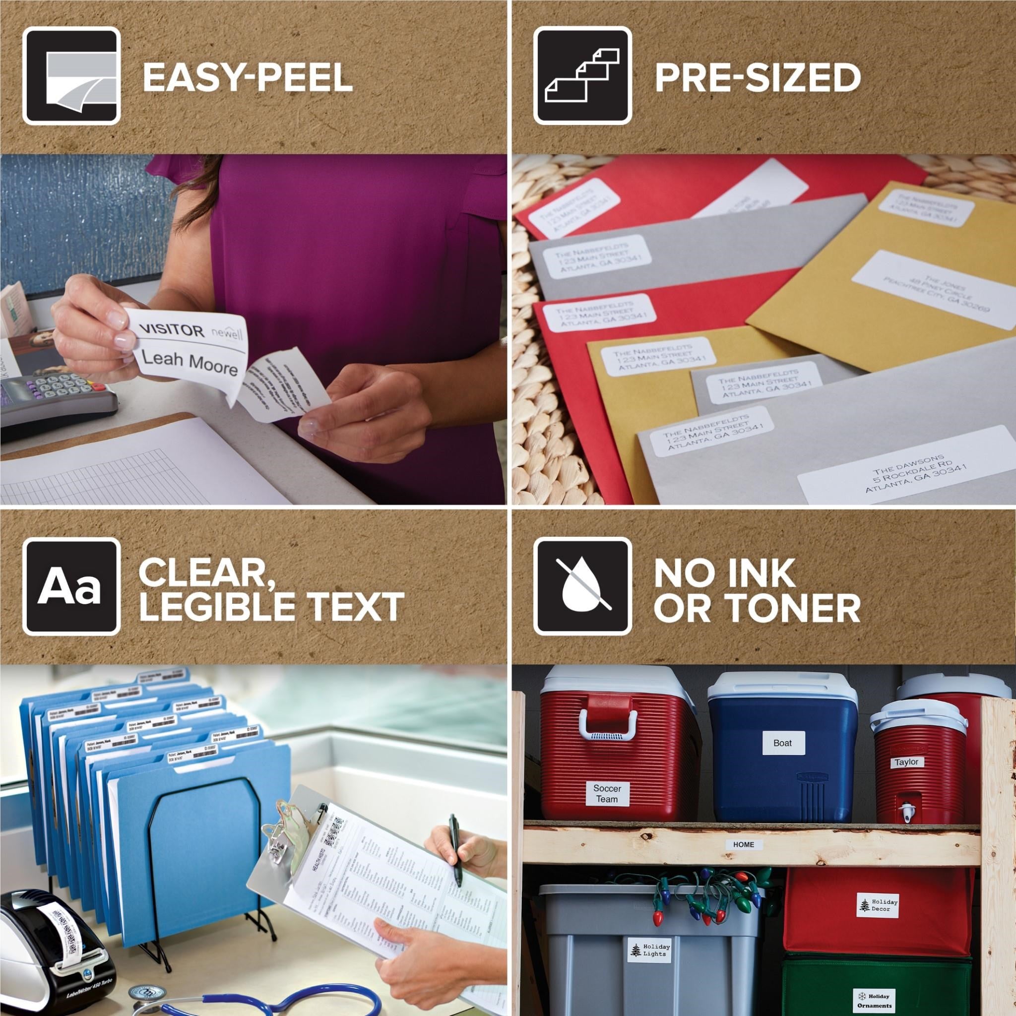 Dymo LabelWriter Large Address Label 36X 89 mm