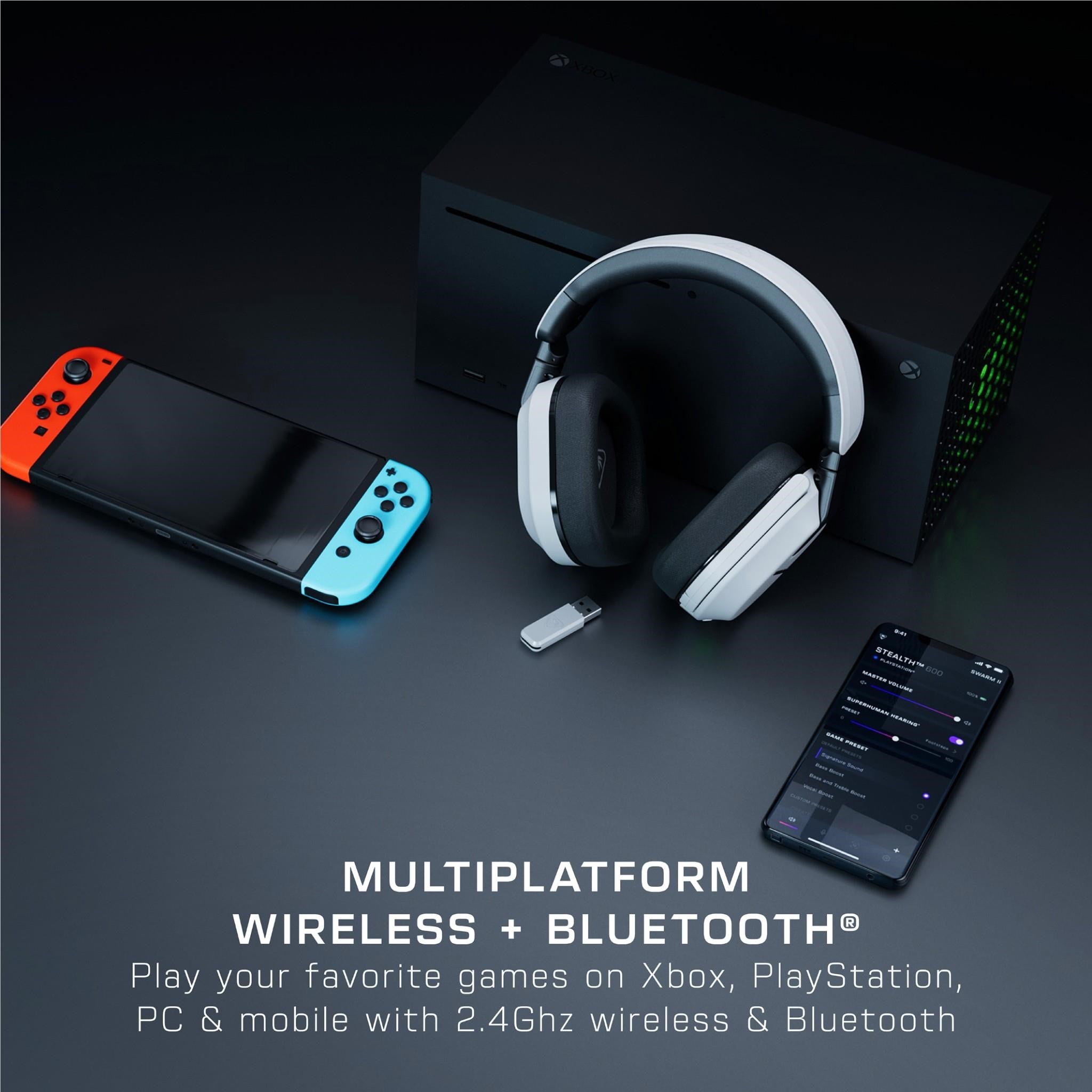 Turtle Beach Stealth 600 Wireless Gaming Headset (White)