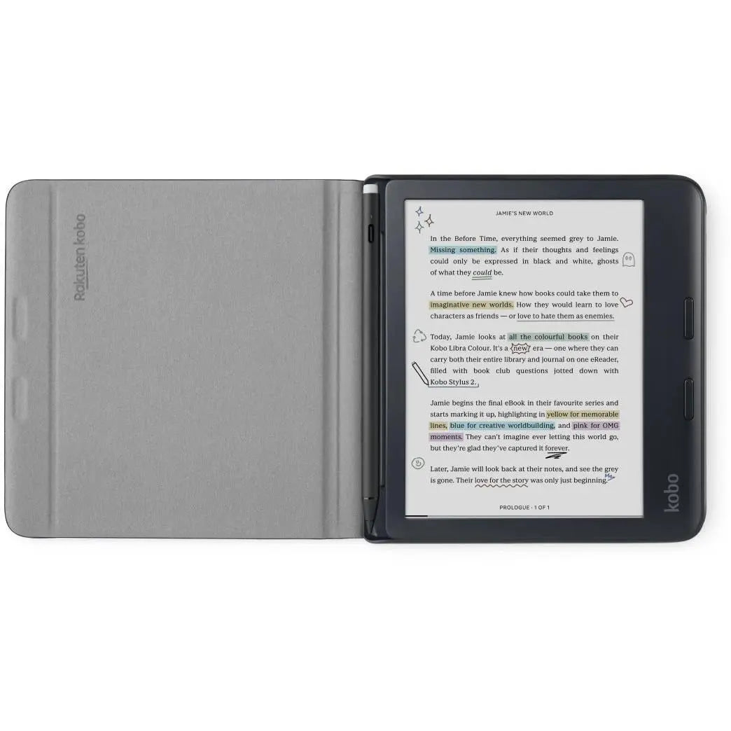 Kobo Libra Notebook Sleepcover Case (Black)
