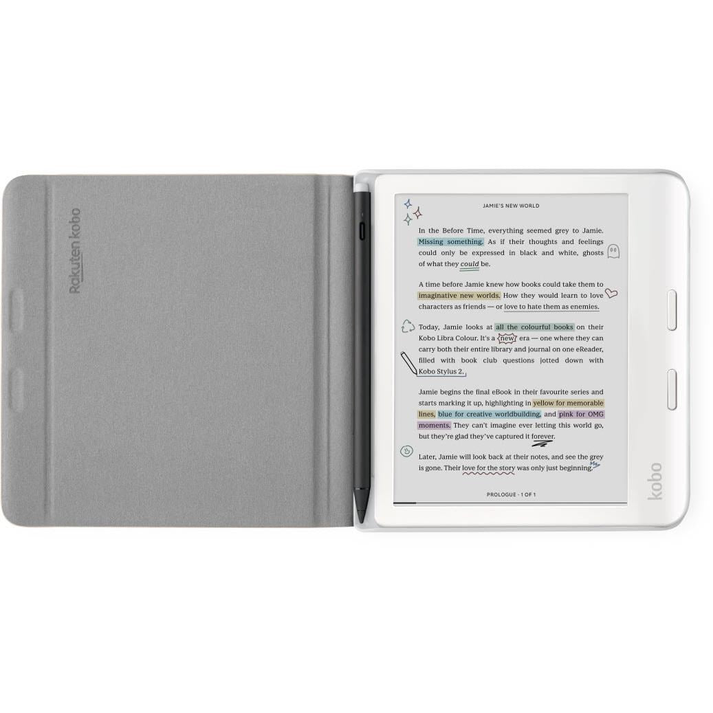 Kobo Libra Notebook Sleepcover Case (Sand Beige)