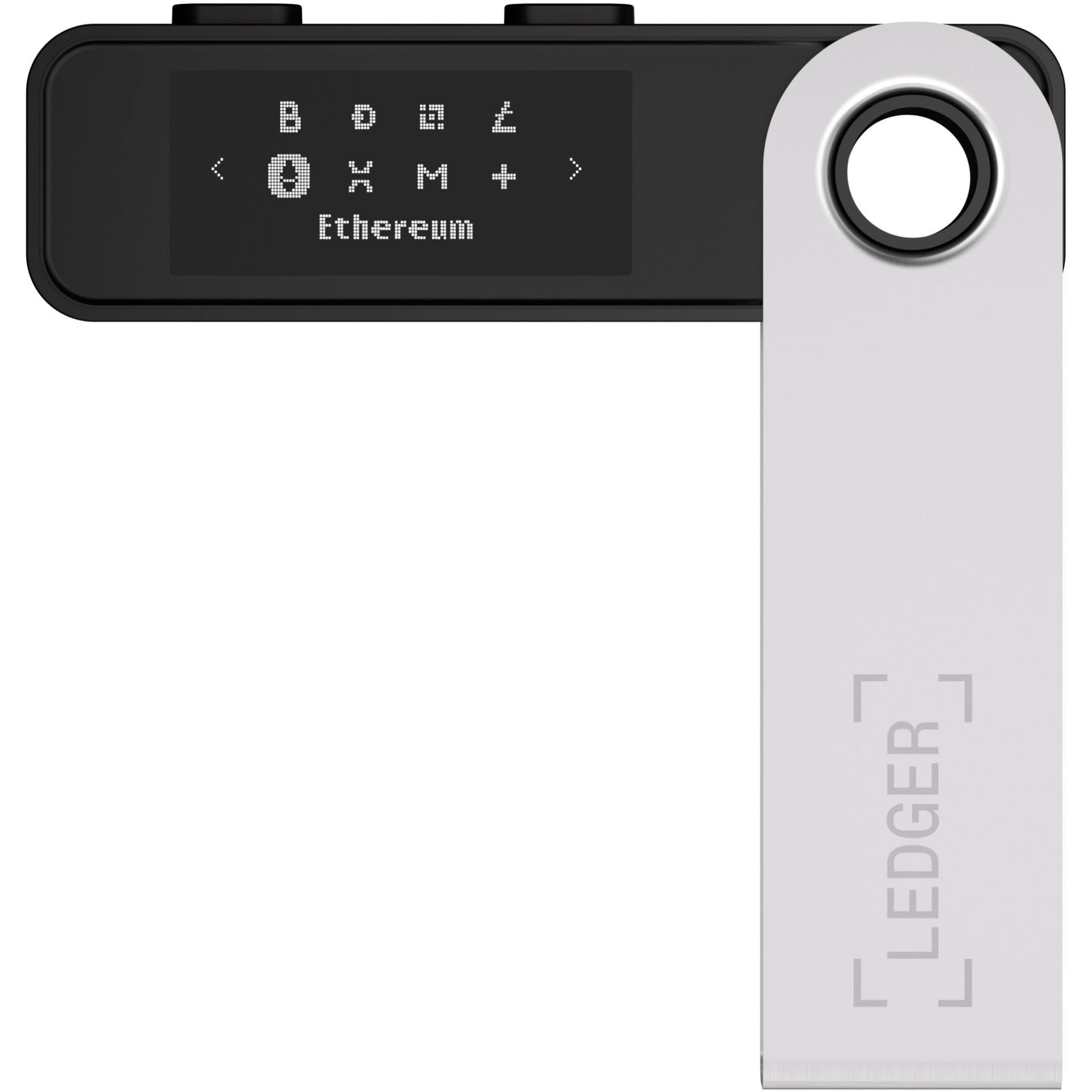 Ledger Nano S Plus Crypto Hardware Wallet (Matte Black)