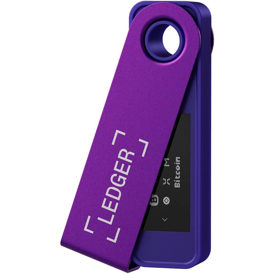 Ledger Nano S Plus Crypto Hardware Wallet (Amethyst Purple)