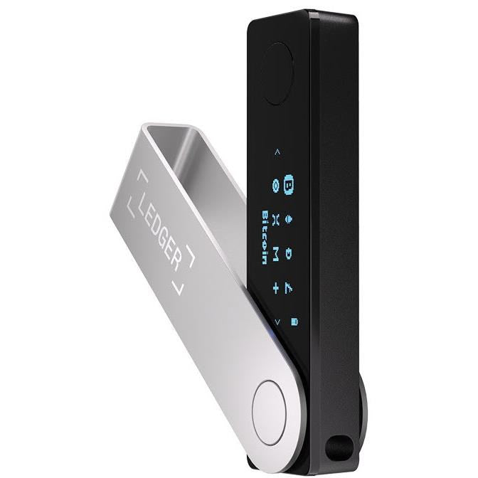Ledger Nano X Crypto Hardware Wallet (Onyx Black)