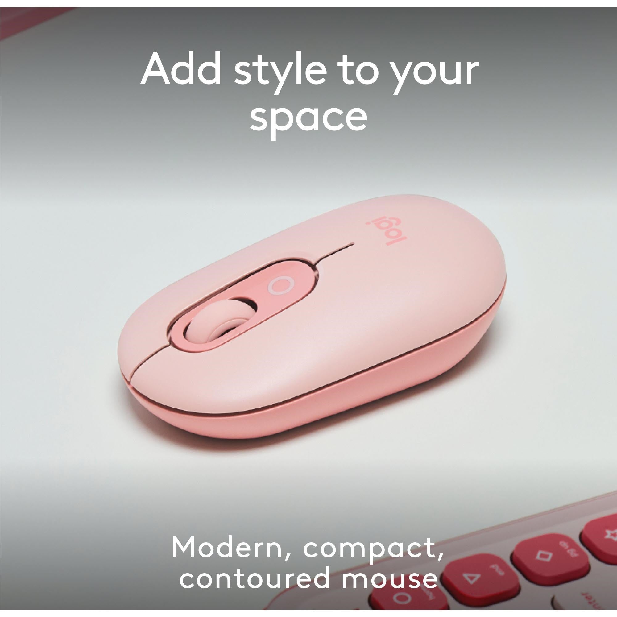 Logitech POP Mouse (Rose)
