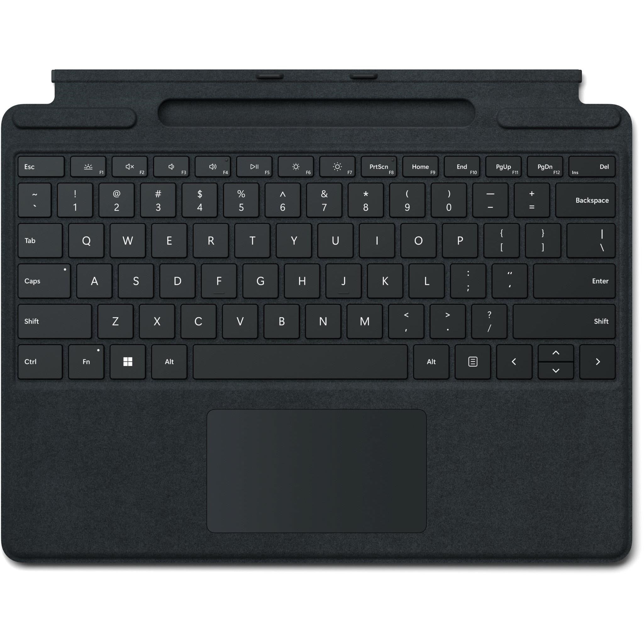 Microsoft Surface Pro 13 Inch Keyboard with Pen Storage (Black)