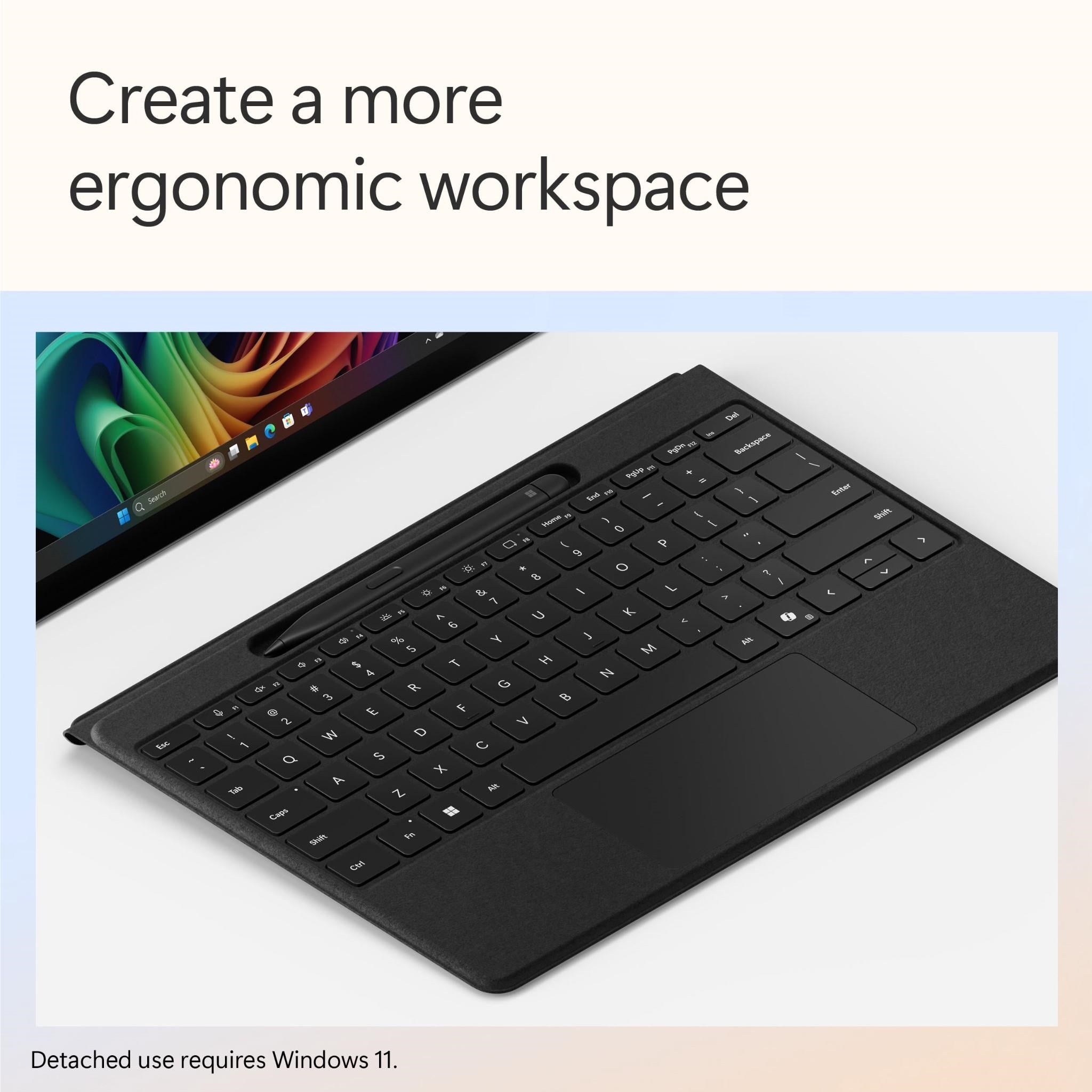 Microsoft Surface Pro 13-Inch Flex Keyboard (Black)
