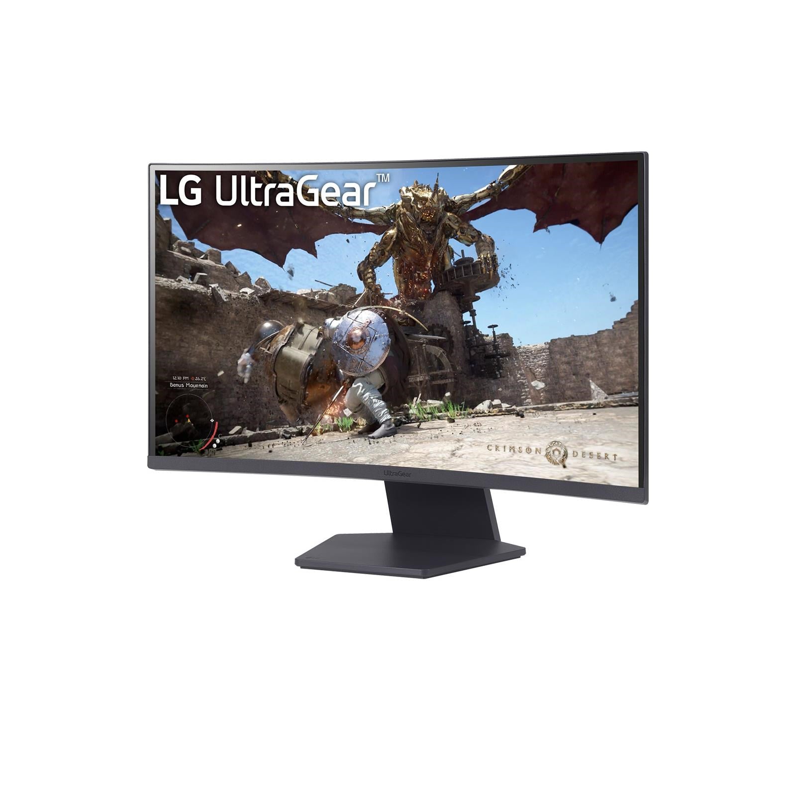 LG UltraGear GS60QC 27' QHD 180Hz Curved Gaming Monitor