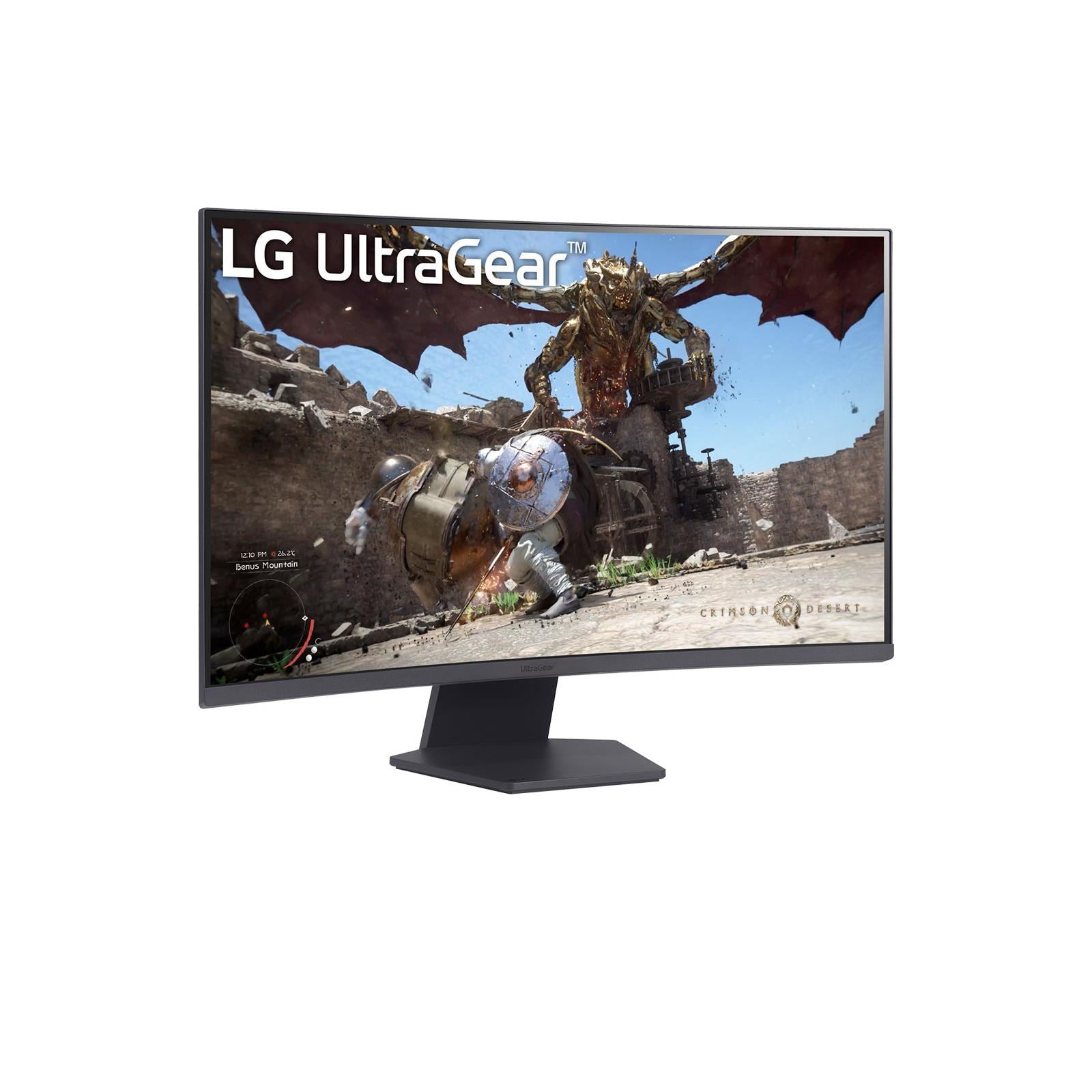 LG UltraGear GS60QC 31.5' QHD 180Hz Curved Gaming Monitor