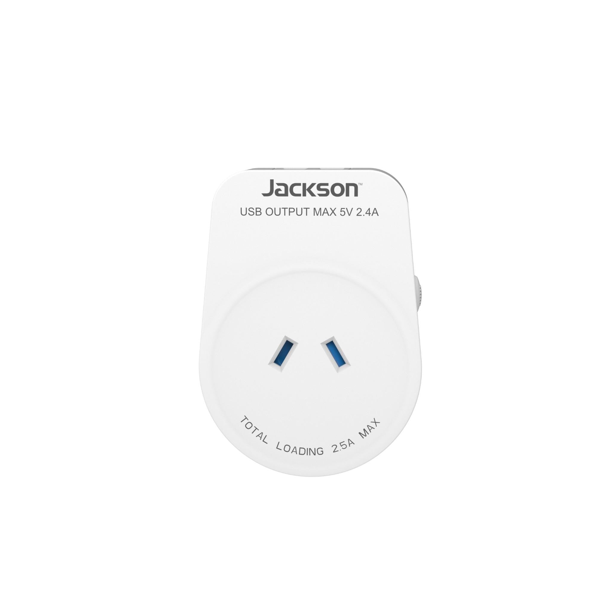 Jackson Outbound Universal Travel Adapter with USB-A/C