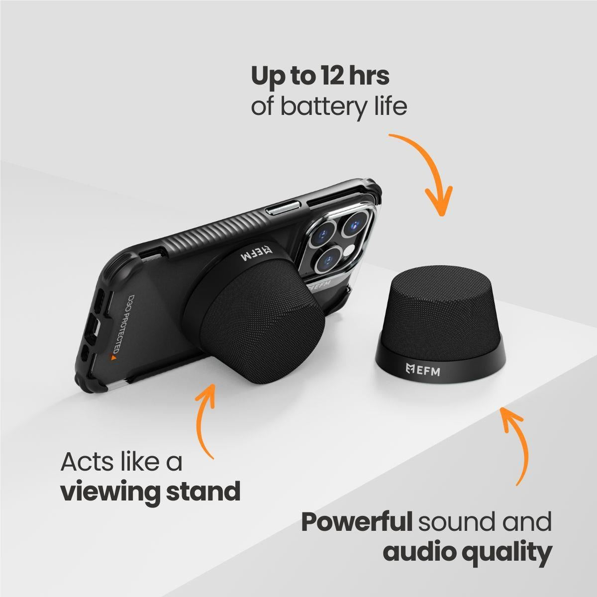 EFM Cloudbreak Mag Bluetooth Speaker (Black)