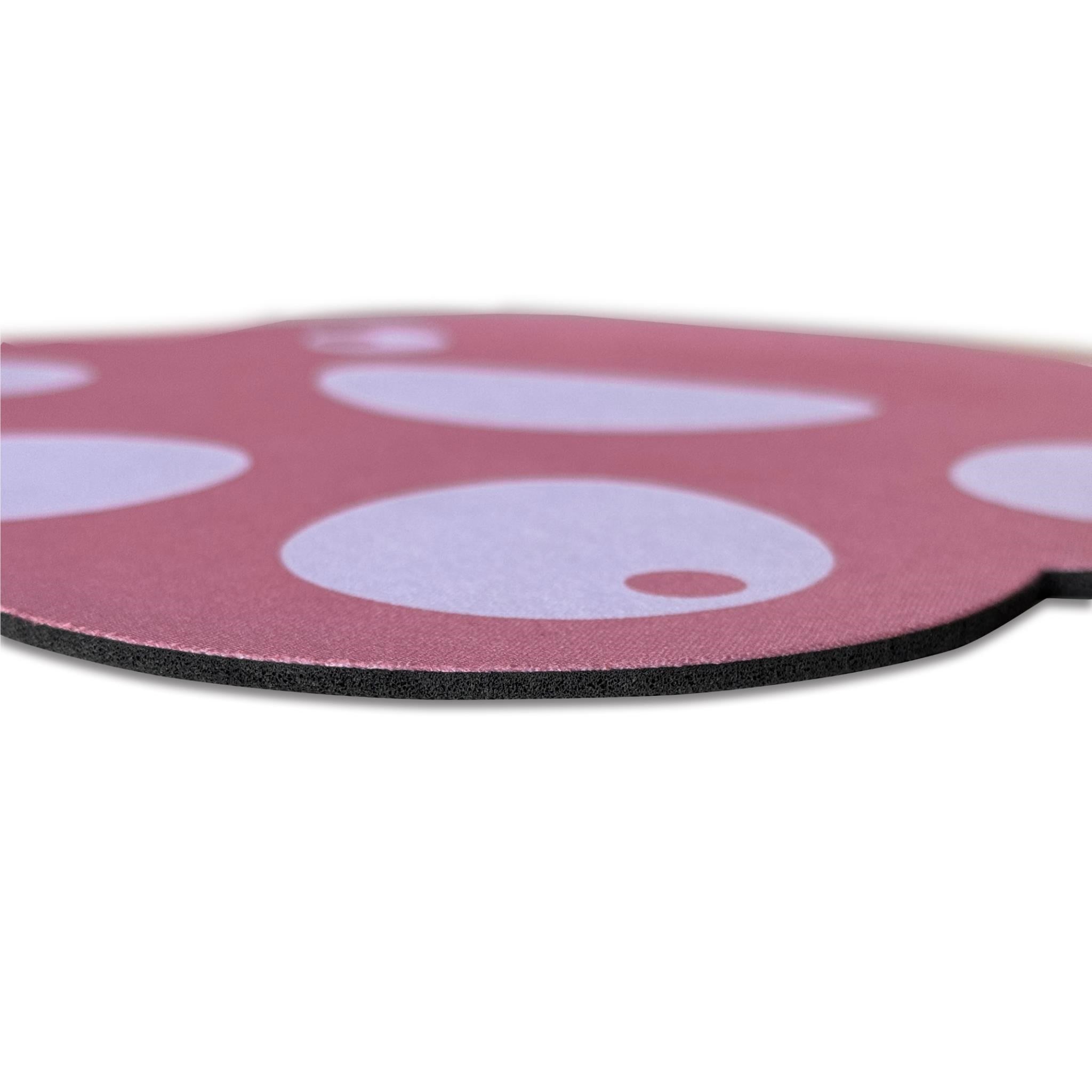 Playmax Paw Print Mouse Mat (Pink)