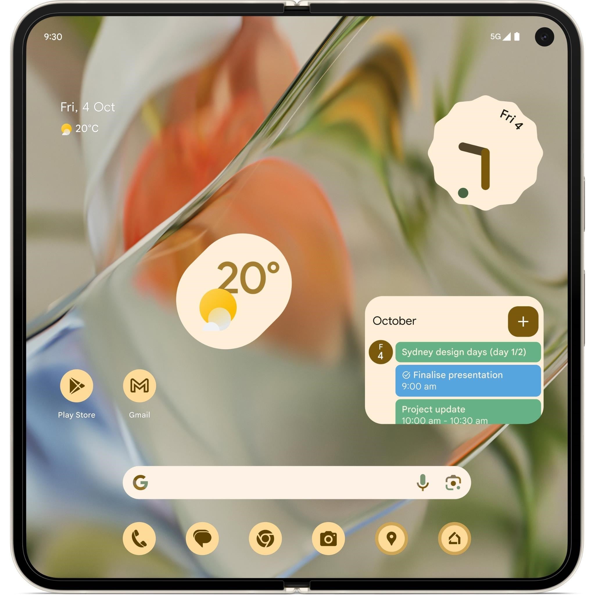Google Pixel 9 Pro Fold 5G 512GB (Porcelain)
