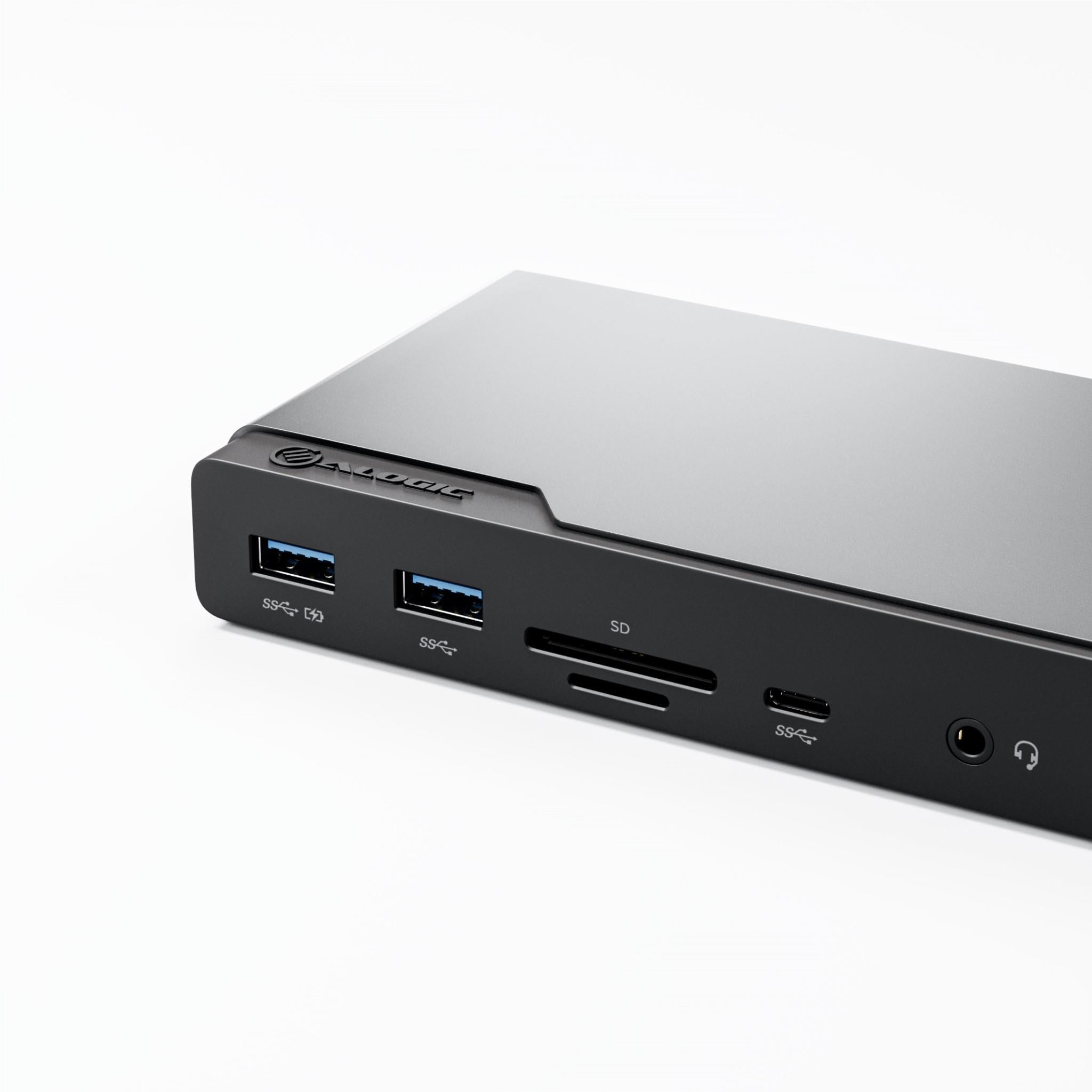 Alogic 16- in-1 Quad Display Dock with Power Adaptor