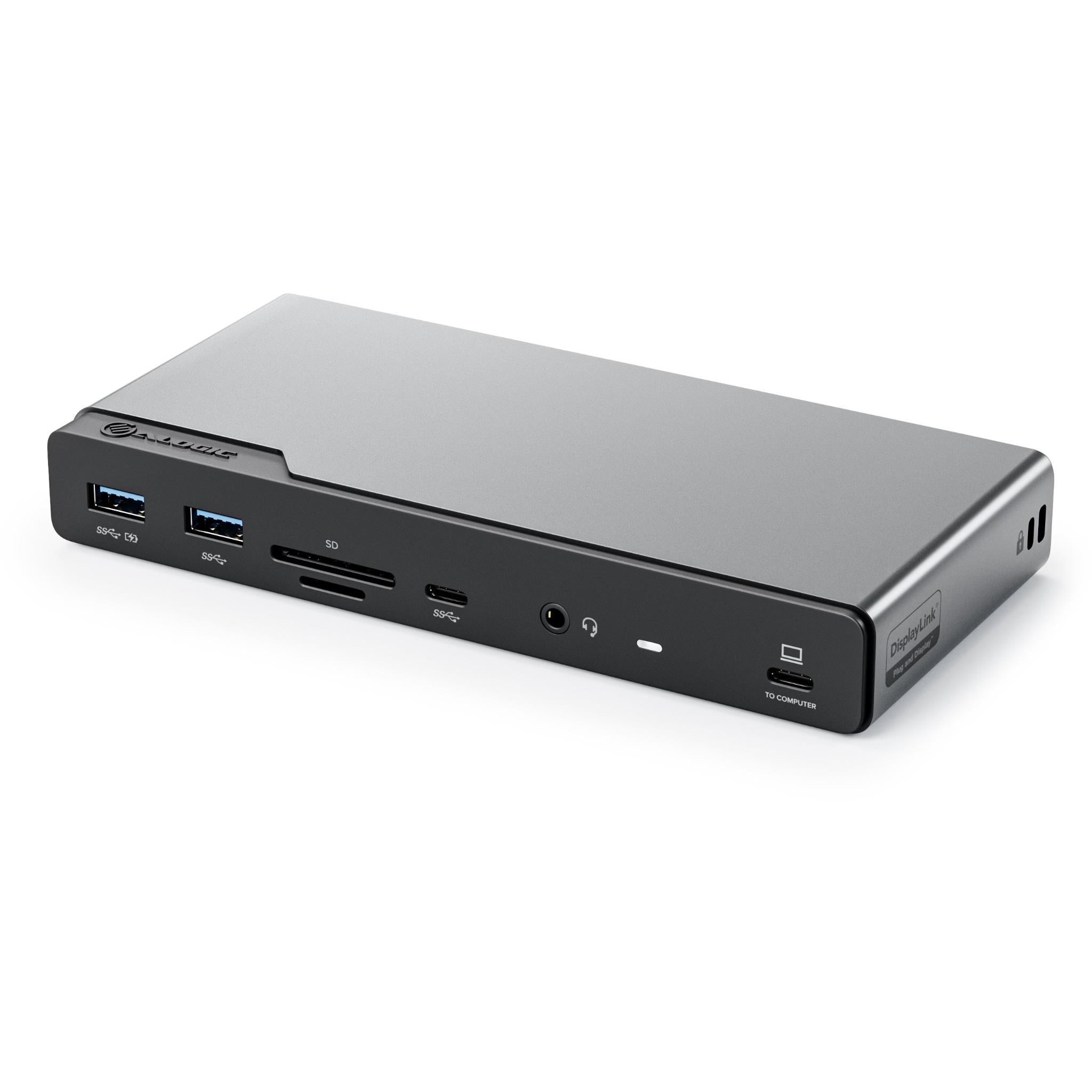 Alogic 16- in-1 Quad Display Dock with Power Adaptor