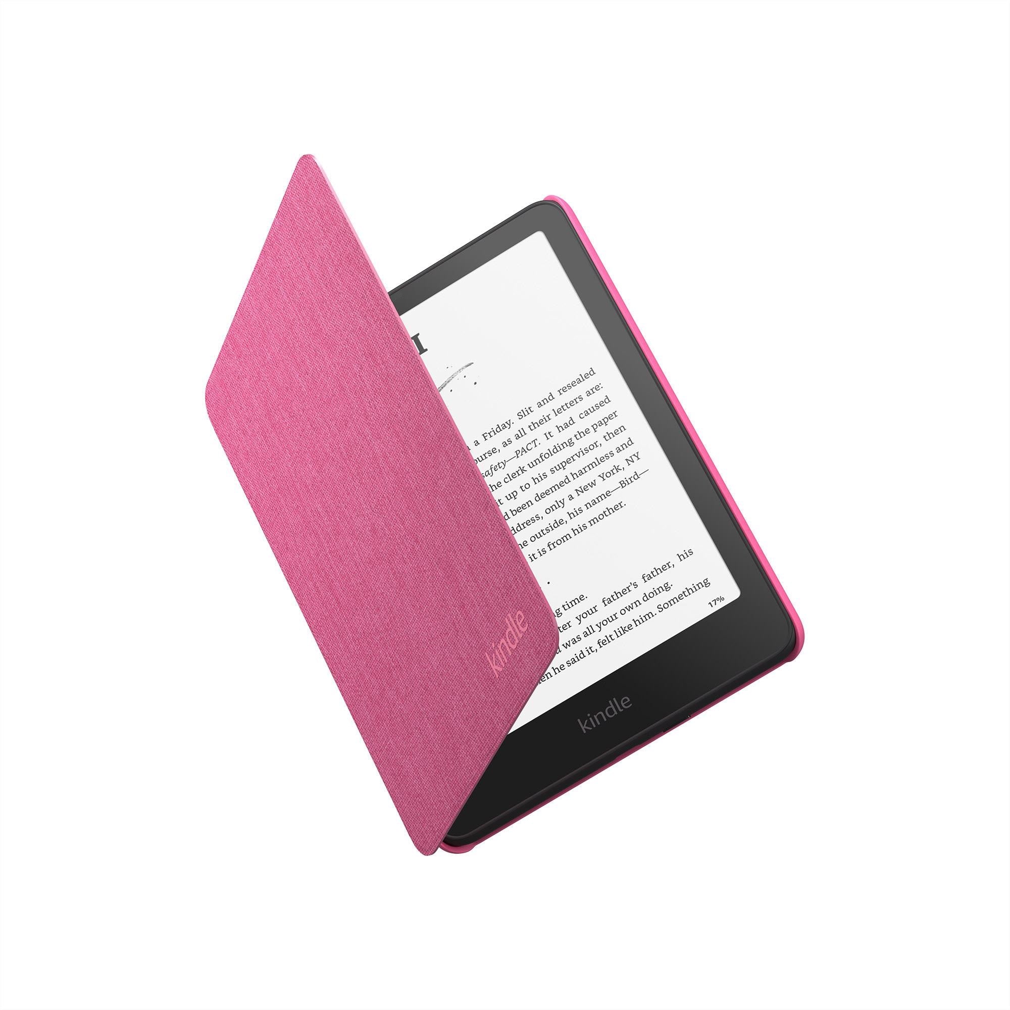 Kindle Paperwhite 12th Gen Fabric Cover (Raspberry)