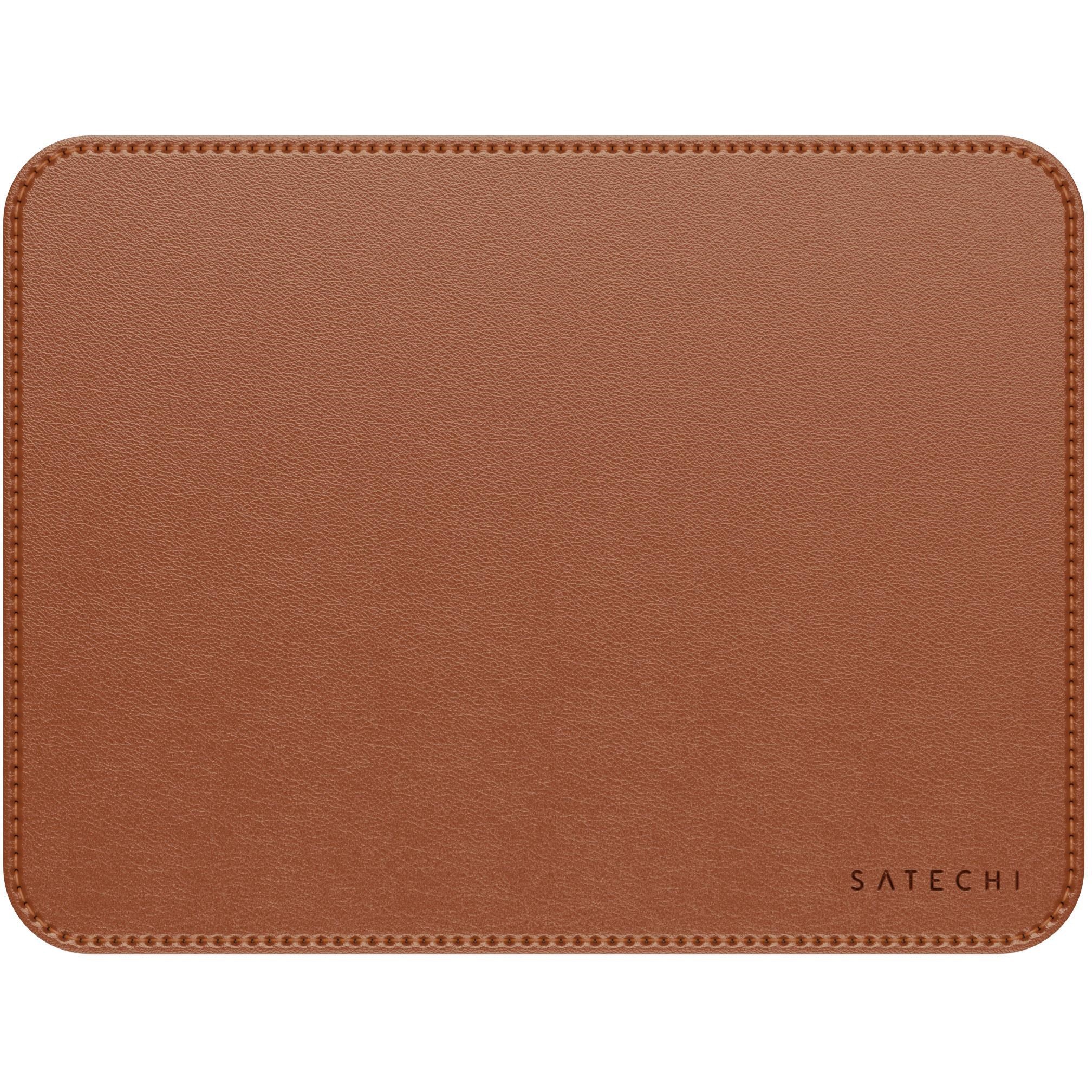 Satechi Vegan Leather Premium Mouse Pad (Brown)