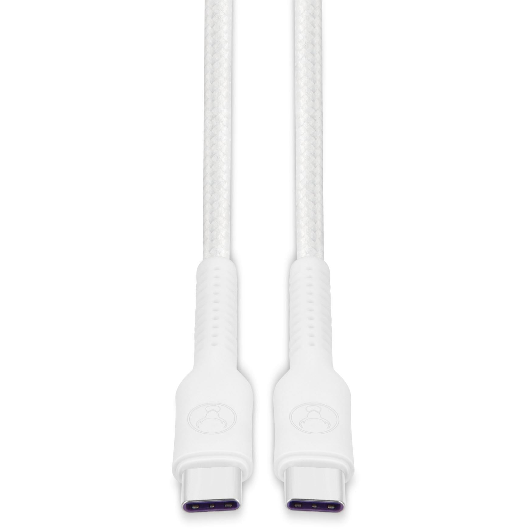 Bonelk Long-Life Easy-Grip USB-C to USB-C 1.5m Cable (White)