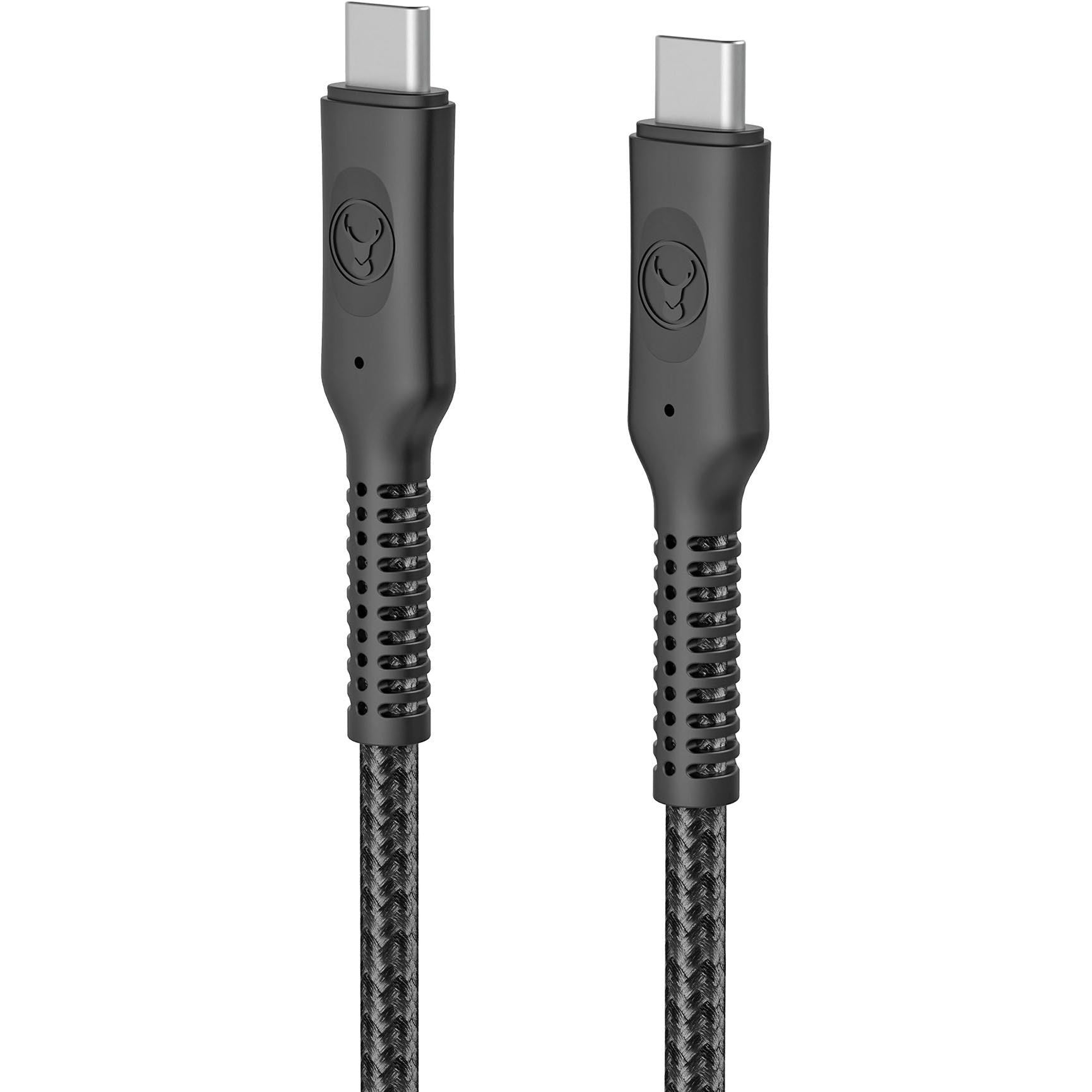Bonelk Easy-Grip USB-C to USB-C. 240W/20Gbps. 4K 60Hz. 1.5m (Black)