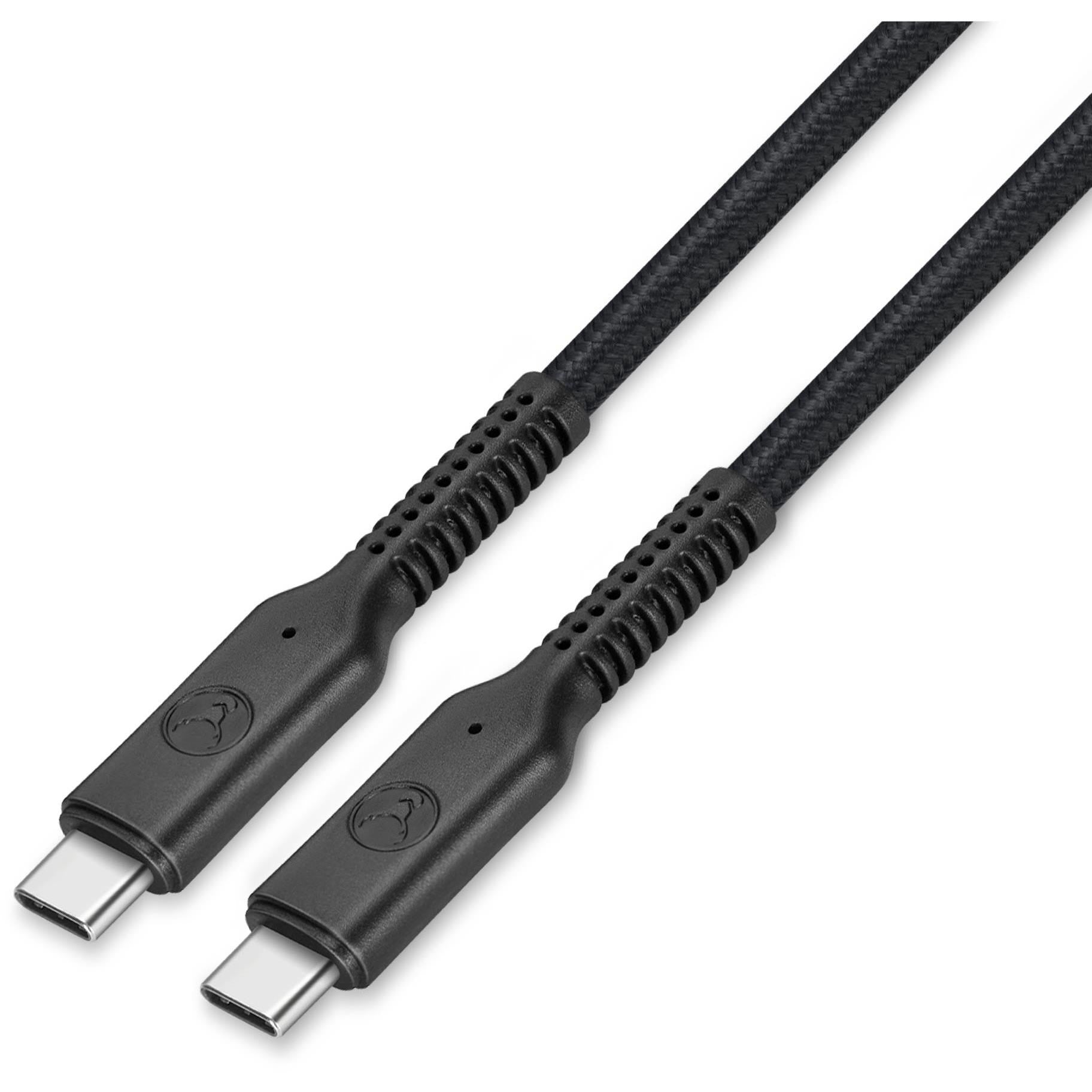 Bonelk Easy-Grip USB-C to USB-C, 240W/20Gbps, 4K 60Hz, 1.5m (Black)
