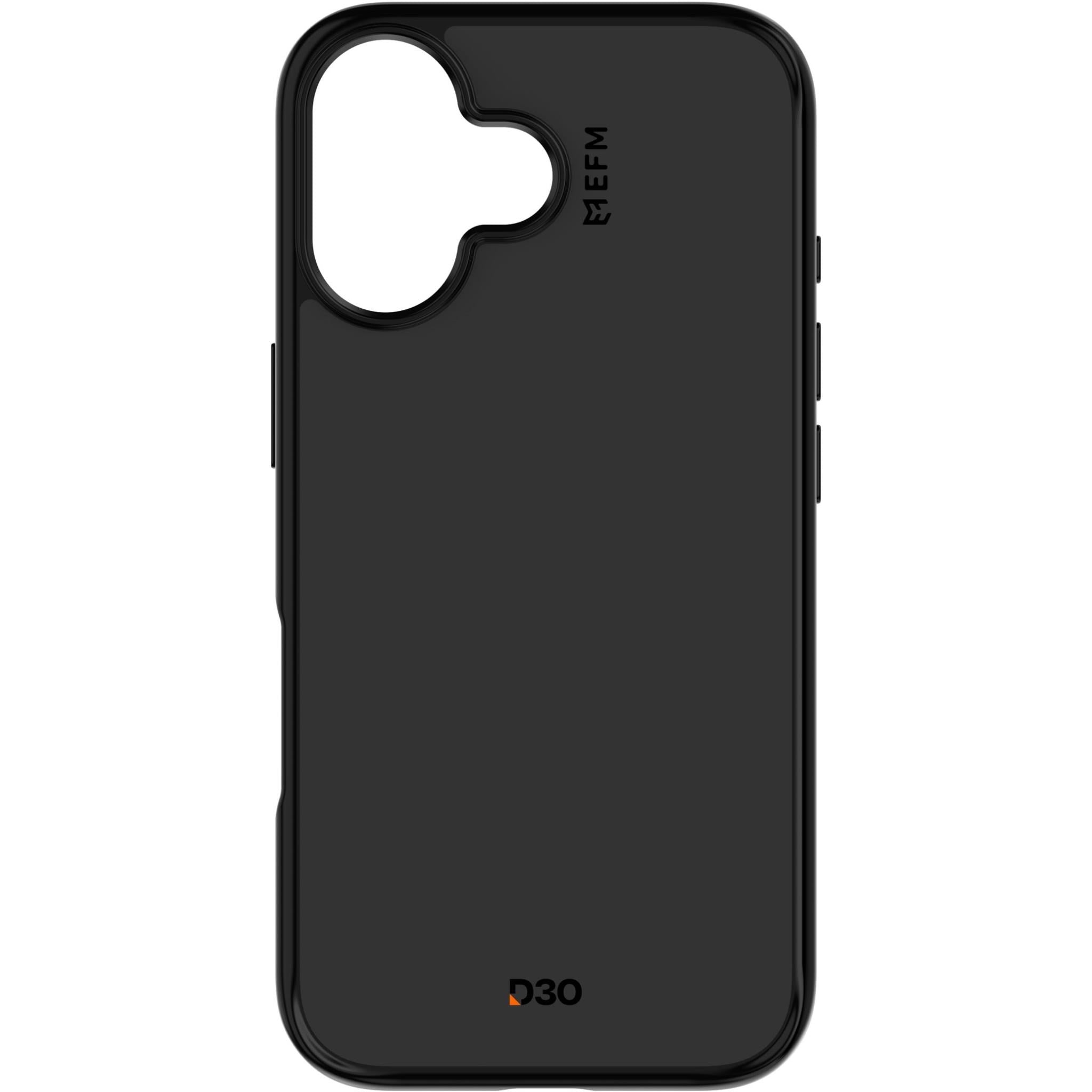 EFM Manhattan Case with D3O Bio for iPhone 16 (Black)