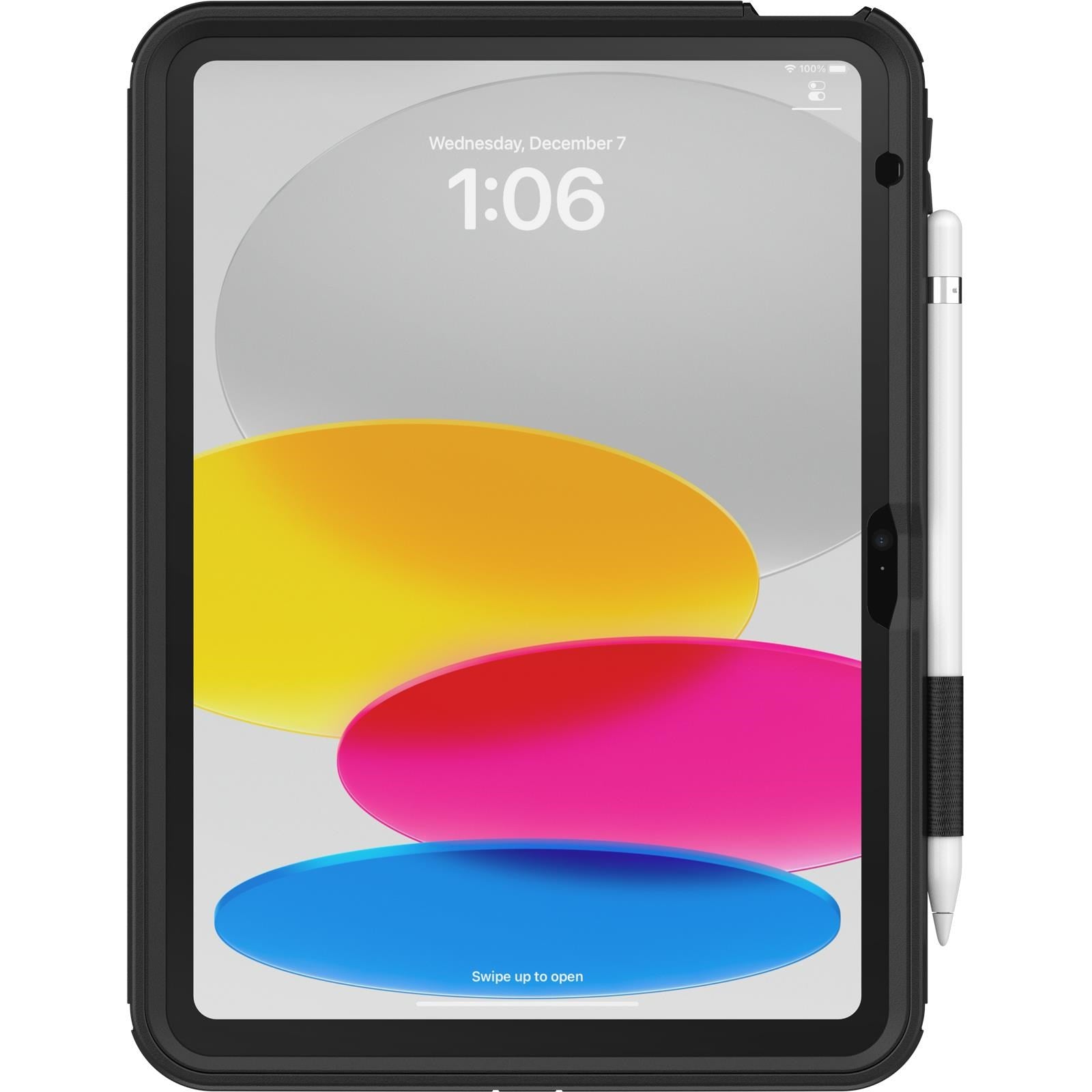 Otterbox 77-95020 Defender Kickstand with Handstrap iPad A16/10.9' 10th Gen ProPack (Black) | (No Retail Packaging)