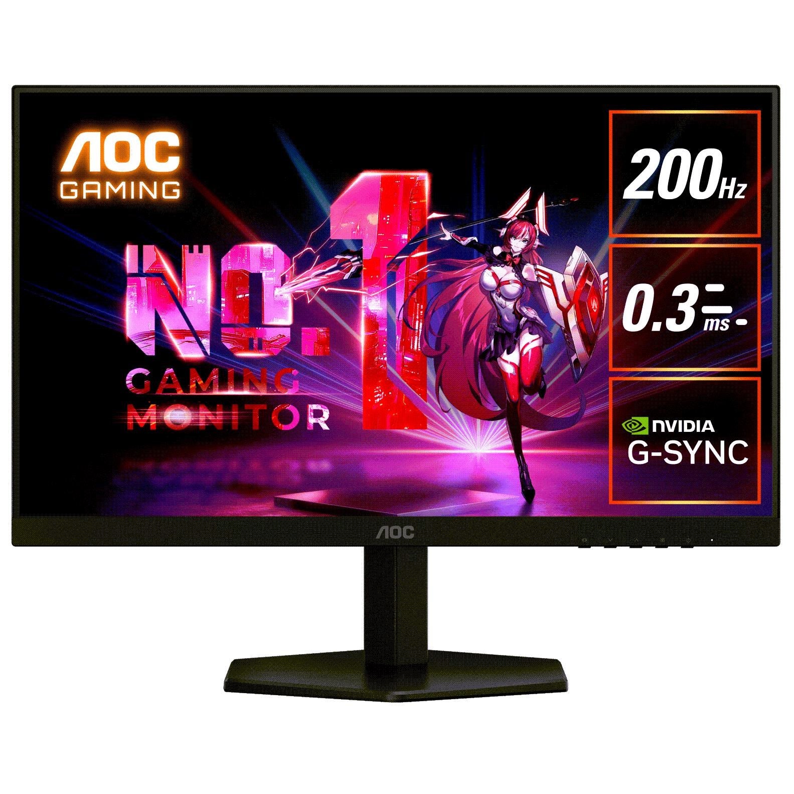 AOC 24G42E 24' FHD 200Hz Gaming Monitor