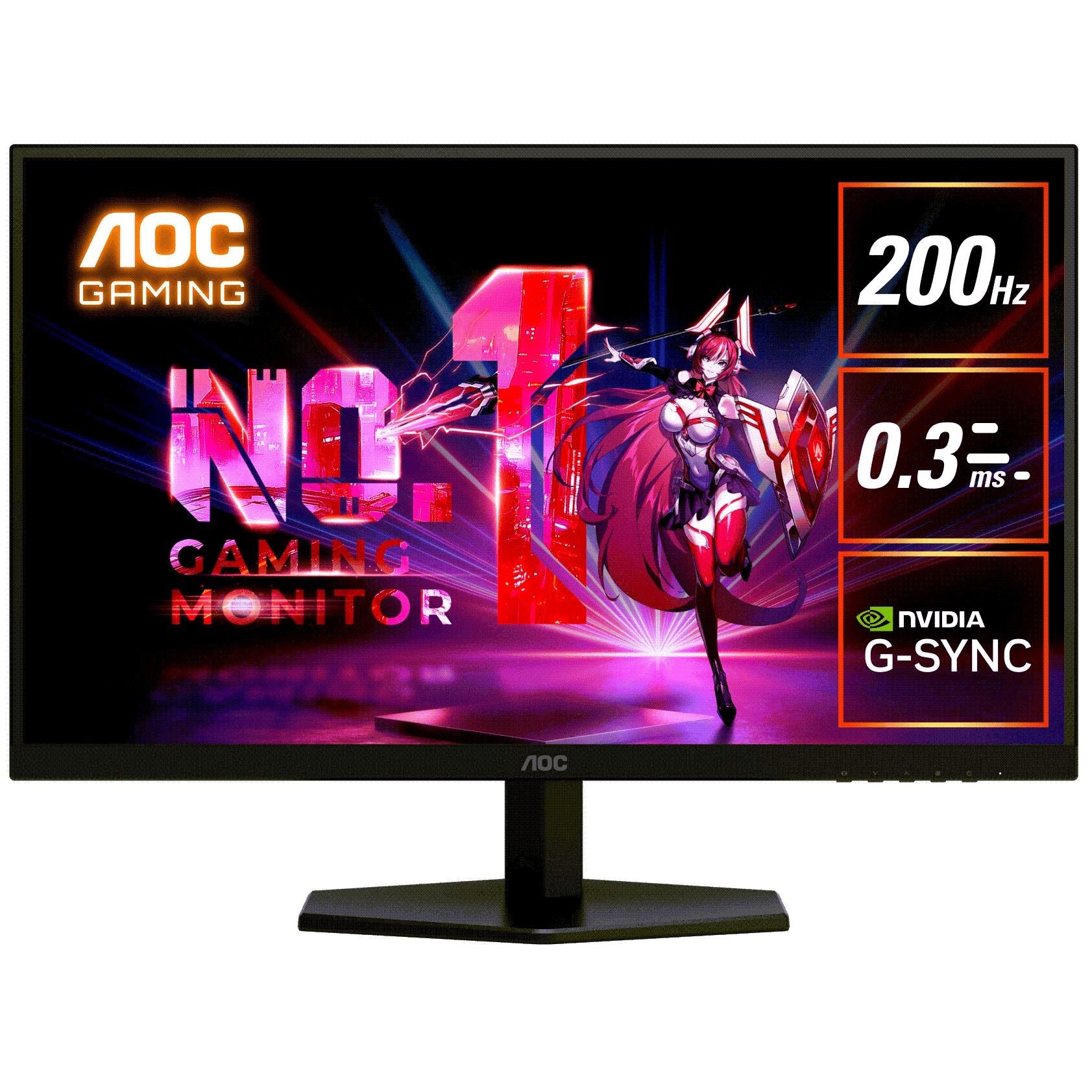 AOC 27G42E 27' FHD 200Hz Gaming Monitor