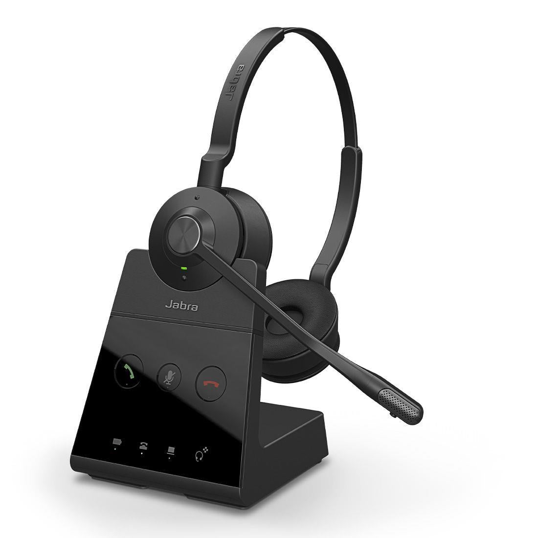 Jabra 9659-553-117 Wireless Engage 65 SE Stereo DECT Headset (Black)