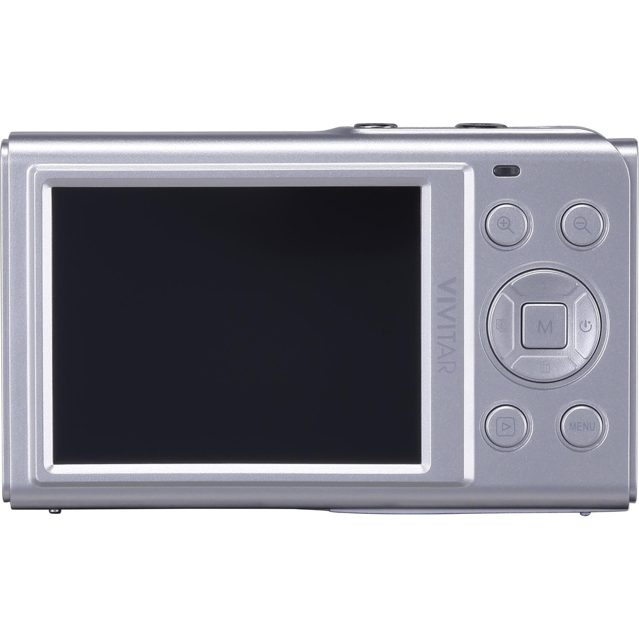 Vivitar 20MP Compact Digital Camera with 8x Optical Zoom (Silver)
