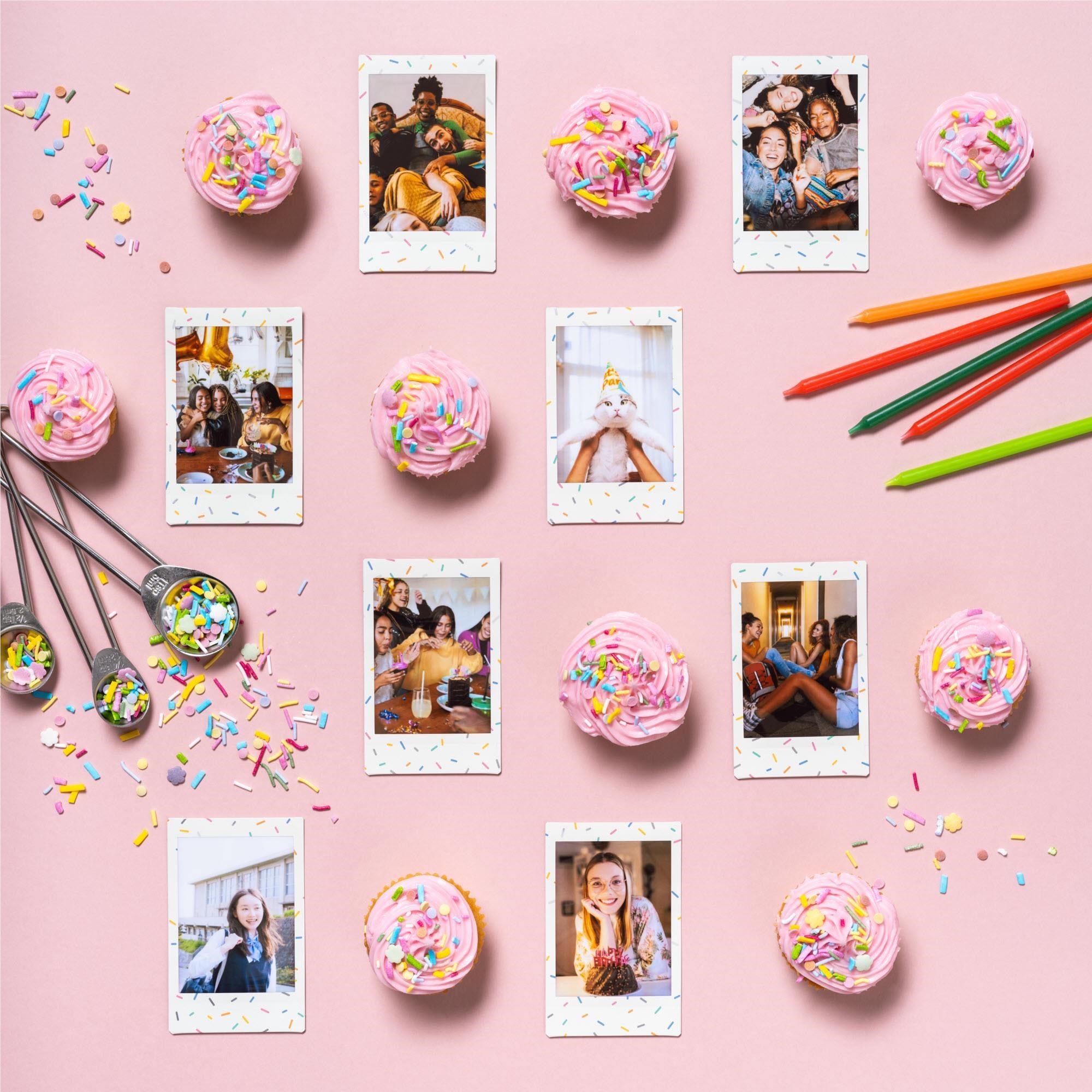 Fujifilm Instax Mini Film Sprinkle for Instax Mini Cameras (10 Pack)