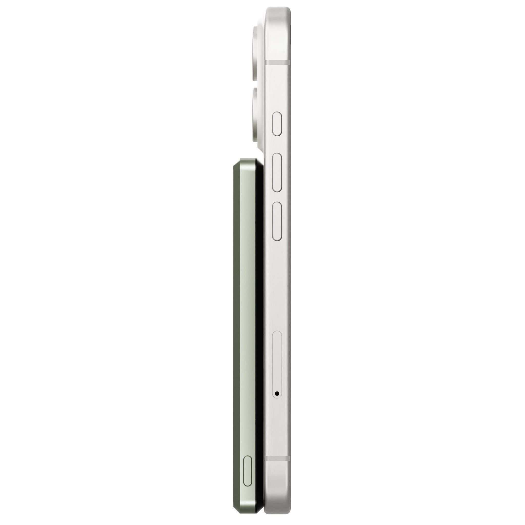 Cygnett Charge Connect 5K Magnetic Slim Power Bank (Green)