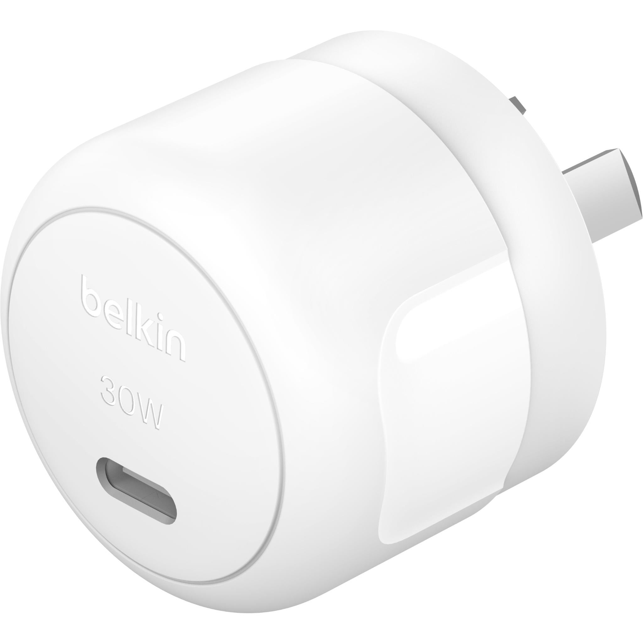 BoostCharge Compact USB-C Wall Charger 30W with USB-C to USB-C Cable