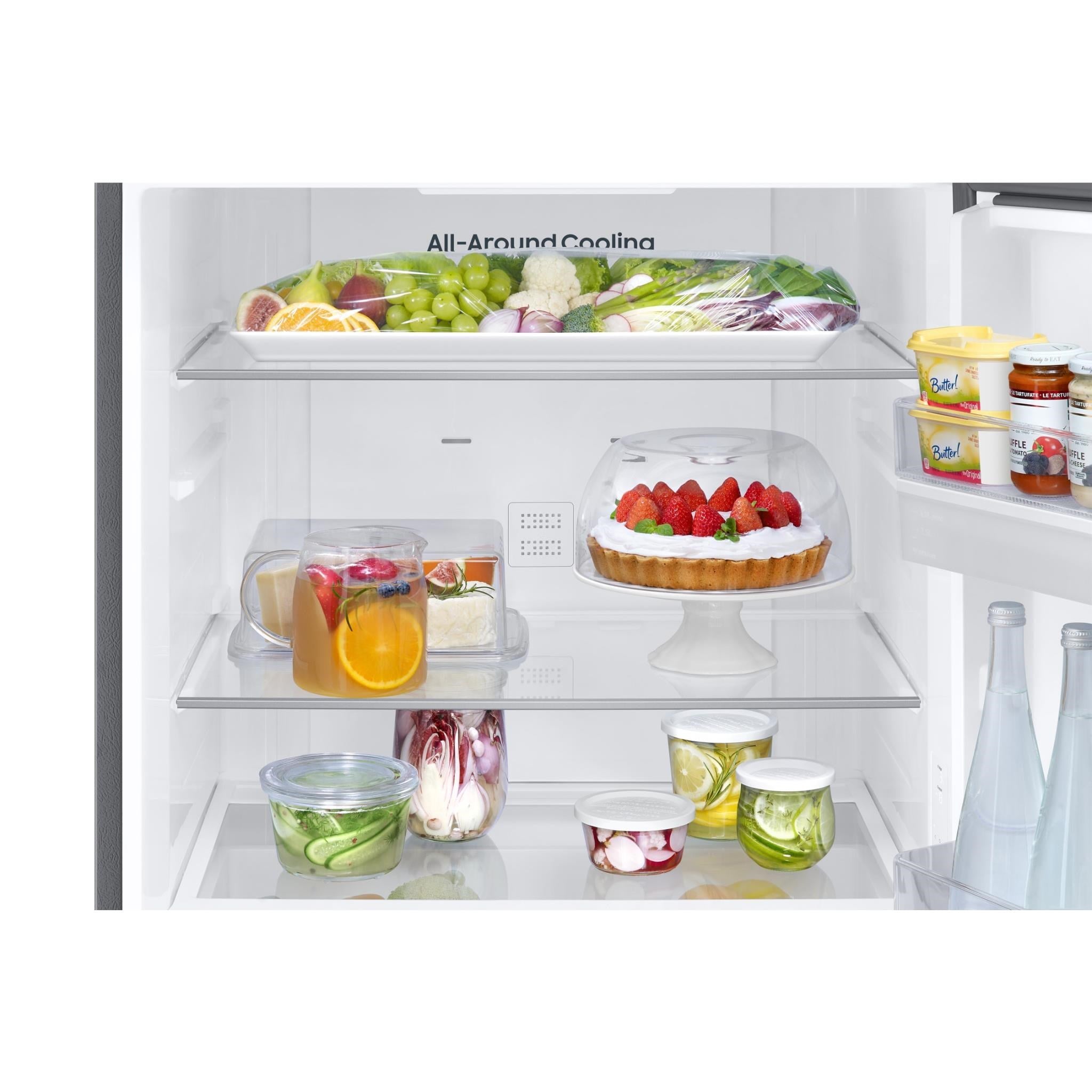 Samsung SRL4600BD 455L Bottom Mount Refrigerator (Black)